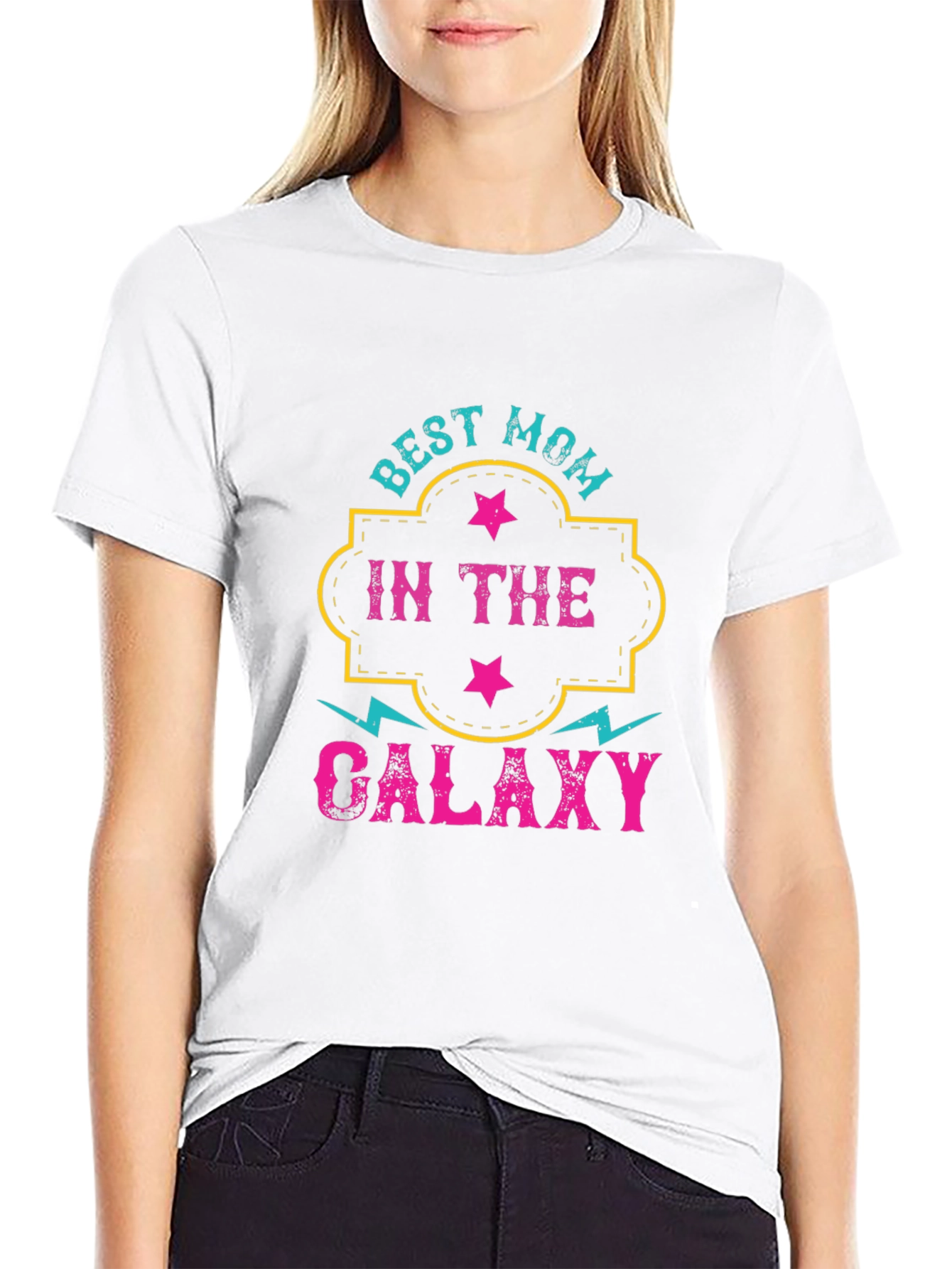 Best Mom In The Galaxy Graphic T-Shirt