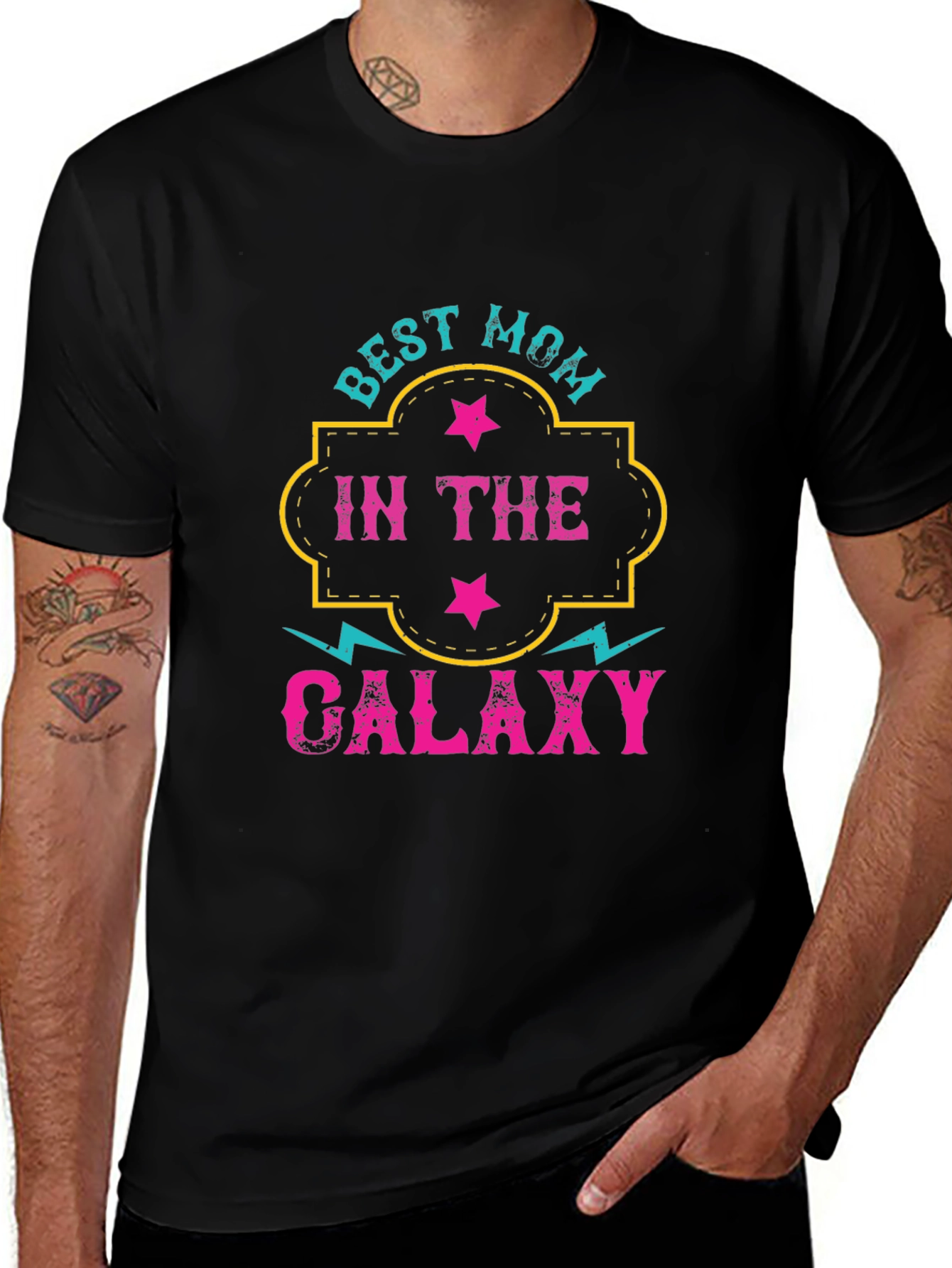 Best Mom In The Galaxy Graphic T-Shirt