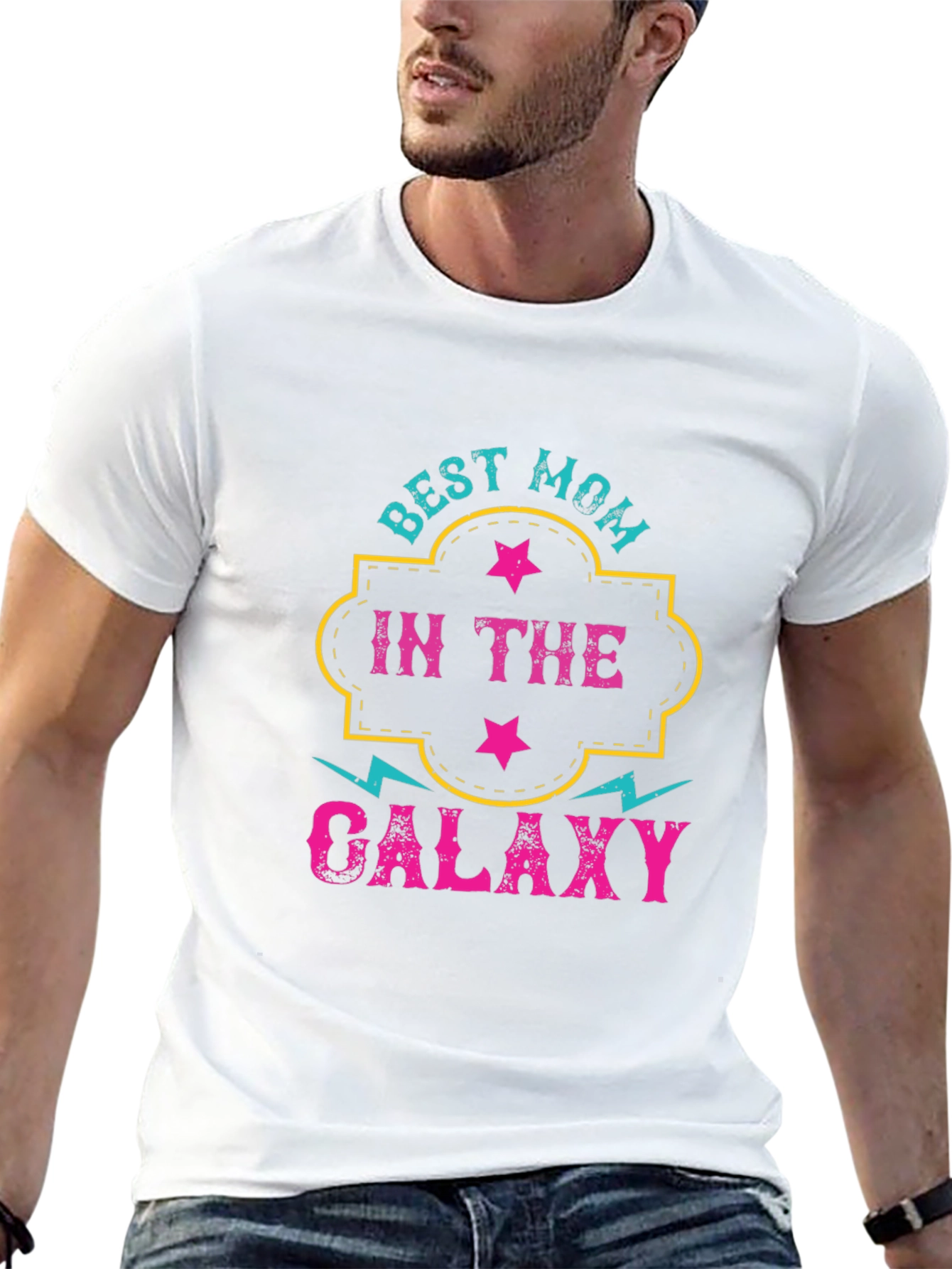 Best Mom In The Galaxy Graphic T-Shirt