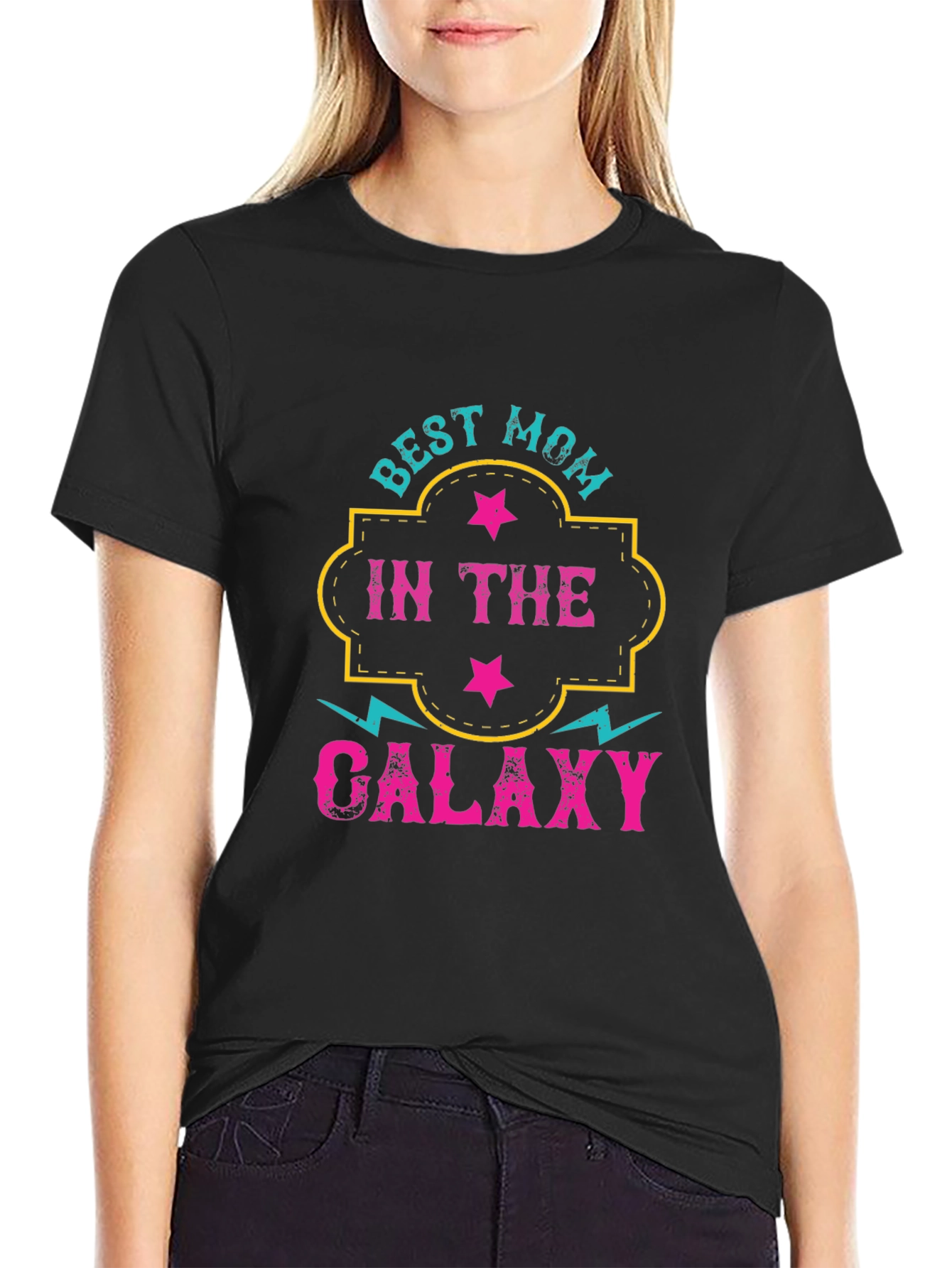 Best Mom In The Galaxy Graphic T-Shirt