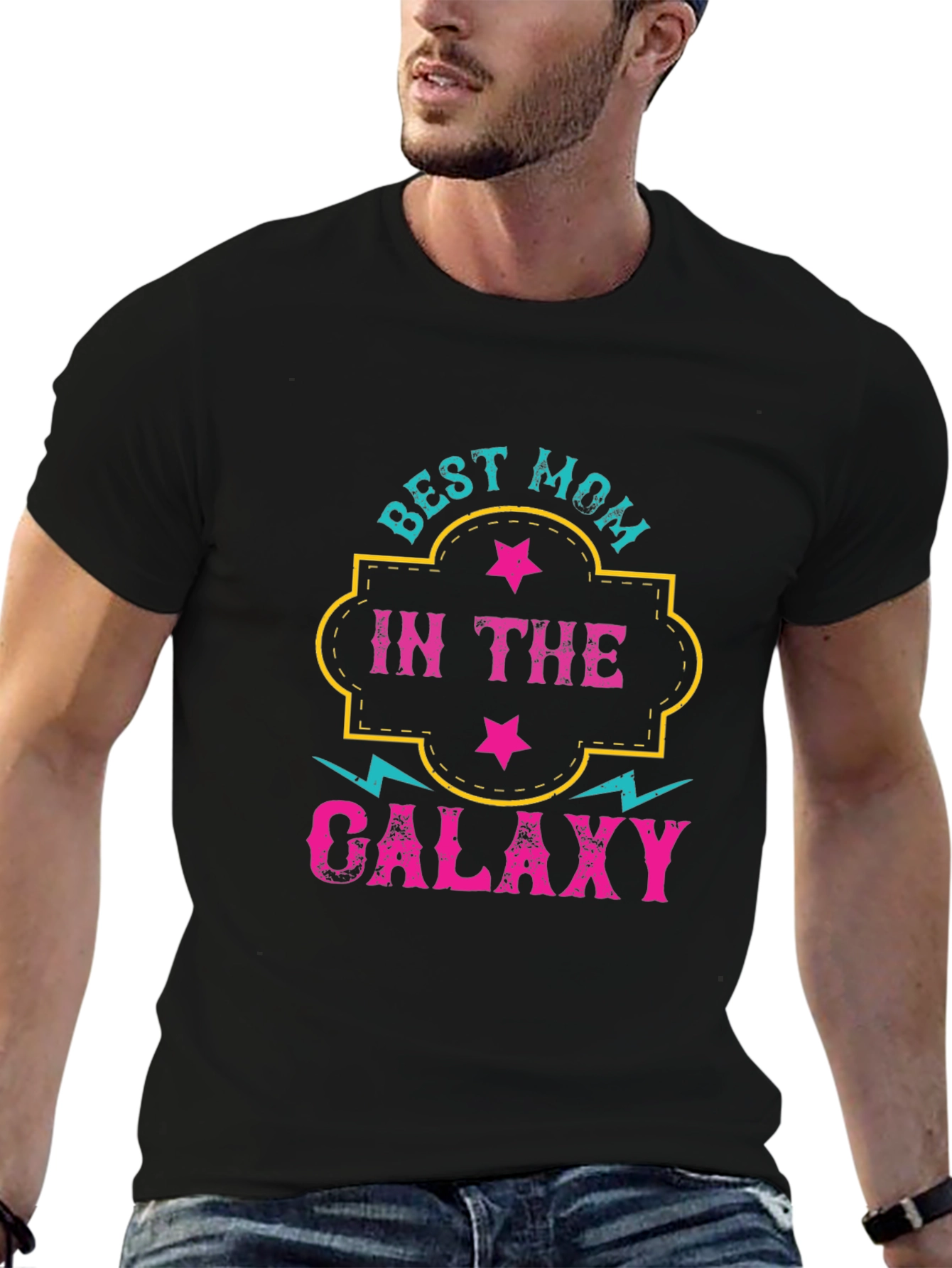 Best Mom In The Galaxy Graphic T-Shirt
