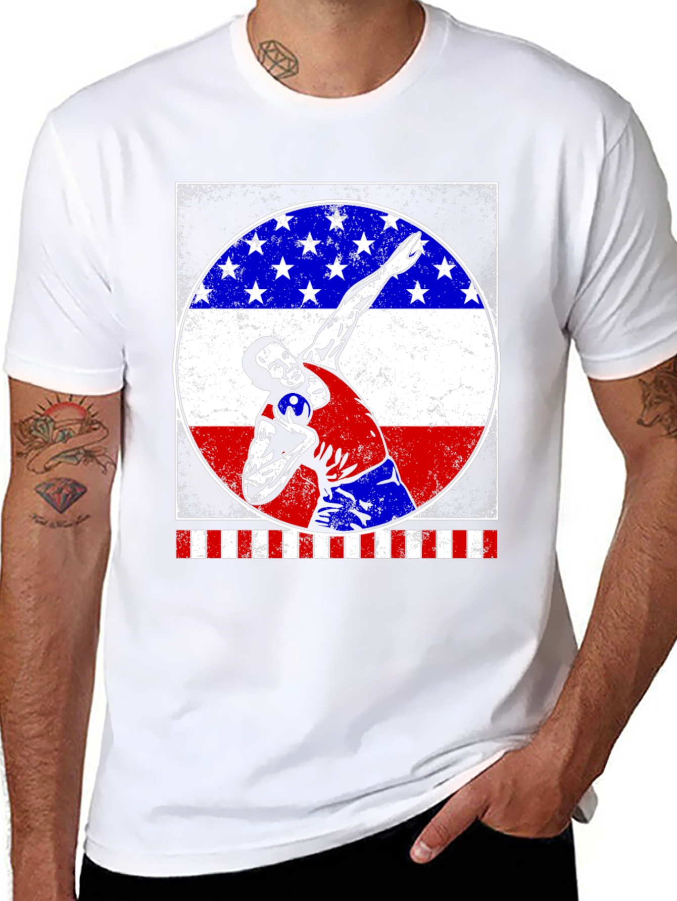 Patriotic Shot Put T-Shirt