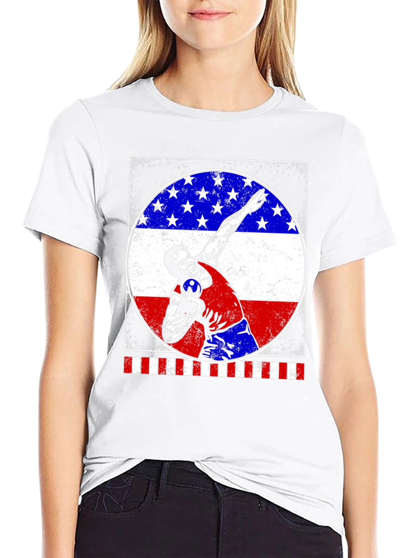 Patriotic Shot Put T-Shirt