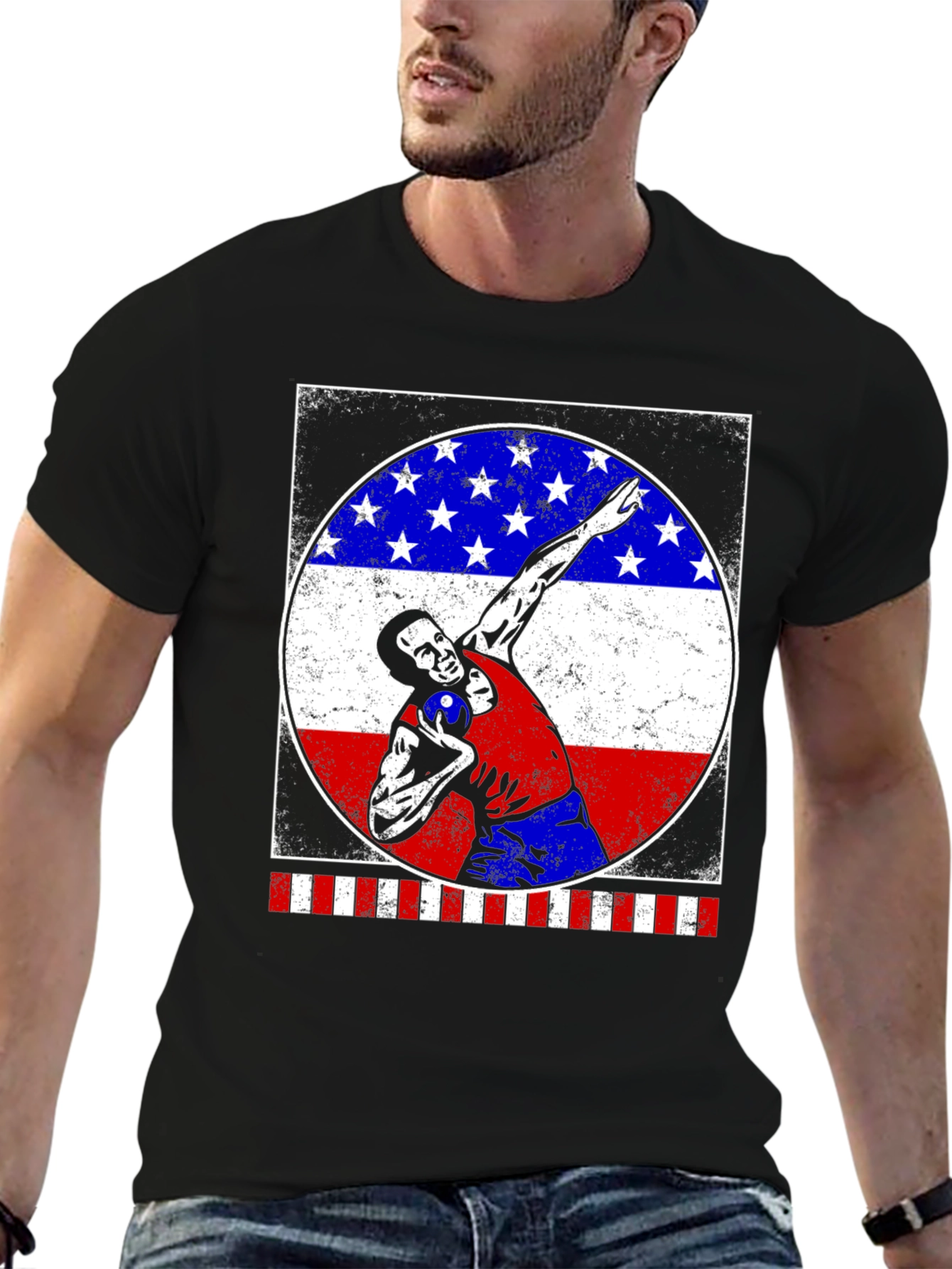Patriotic Shot Put T-Shirt