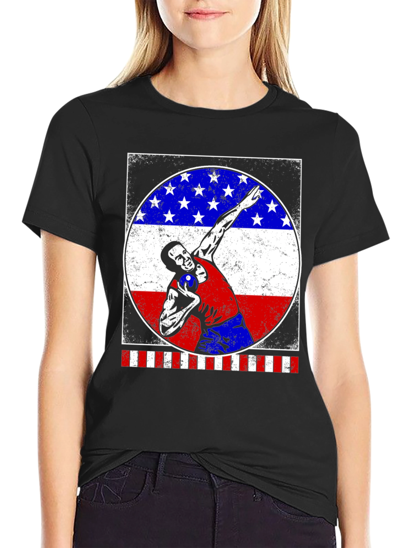 Patriotic Shot Put T-Shirt