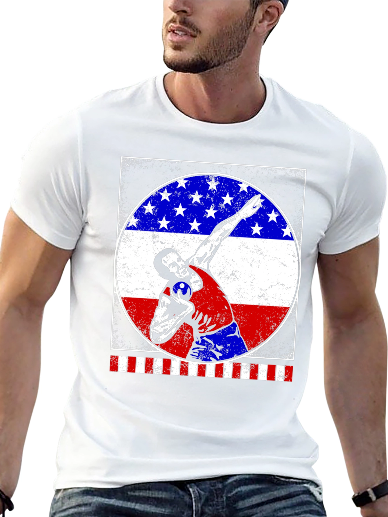 Patriotic Shot Put T-Shirt