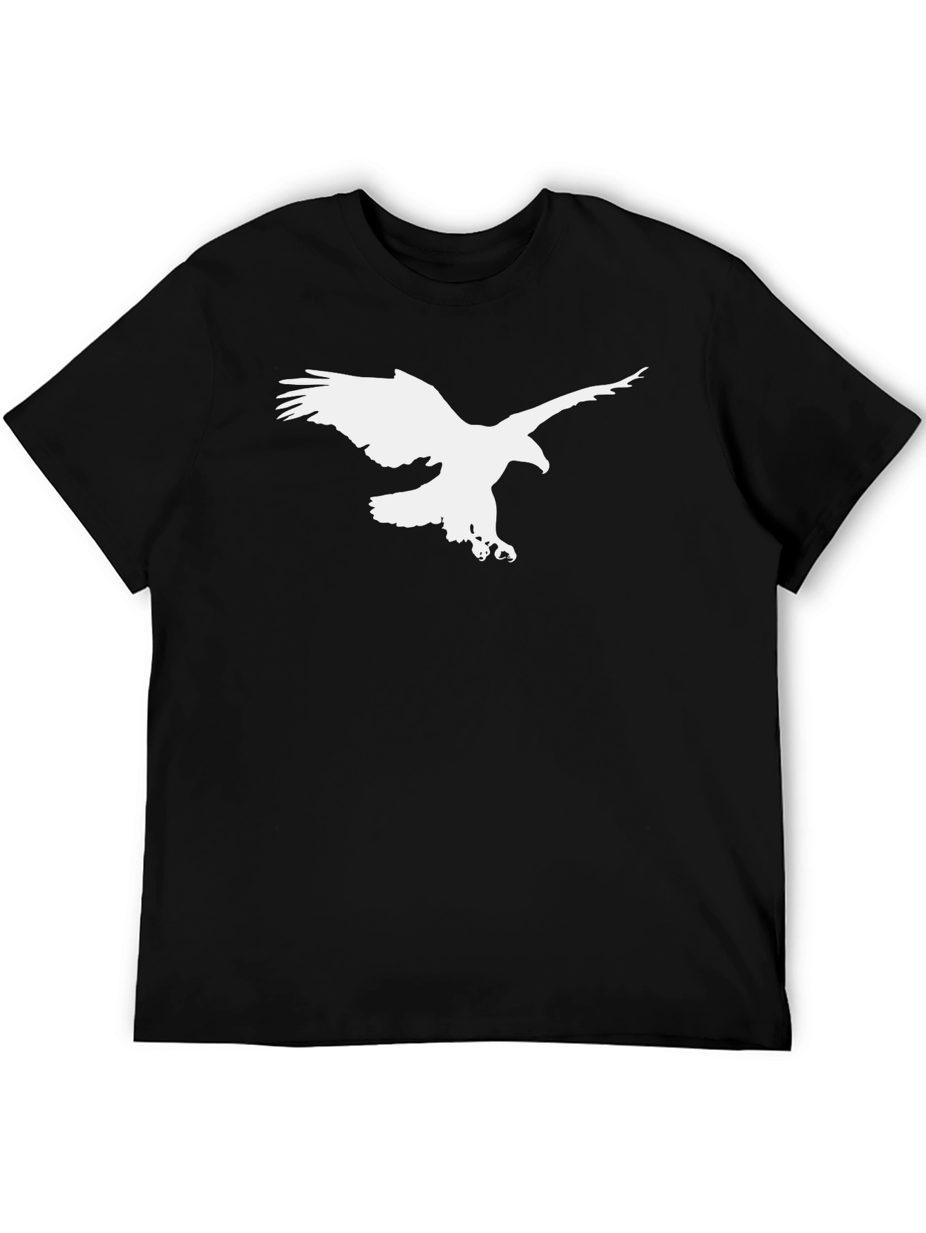 Eagle Graphic Black T-Shirt - Stylish & Bold Design