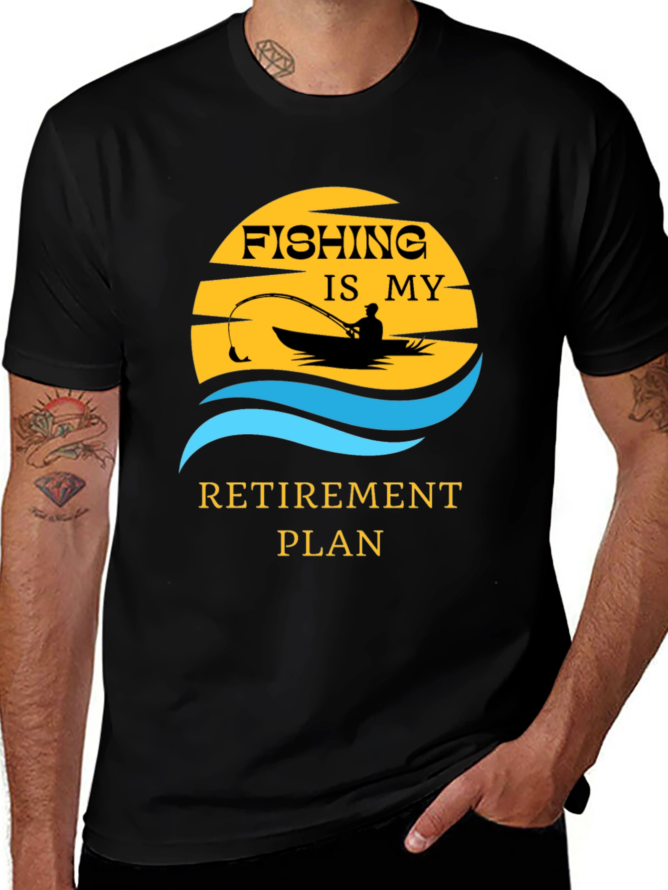 Fishing Retirement Plan T-Shirt