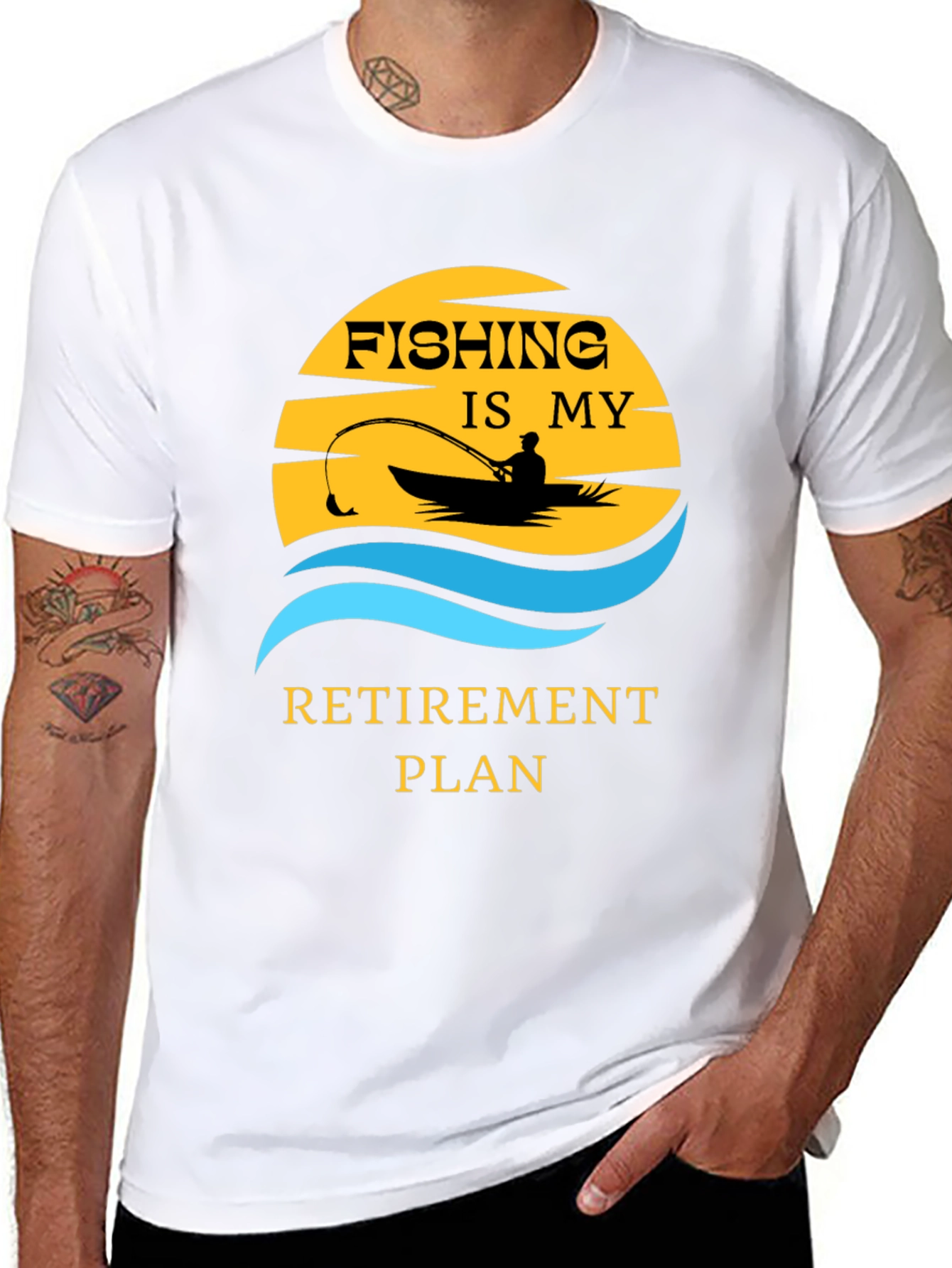 Fishing Retirement Plan T-Shirt