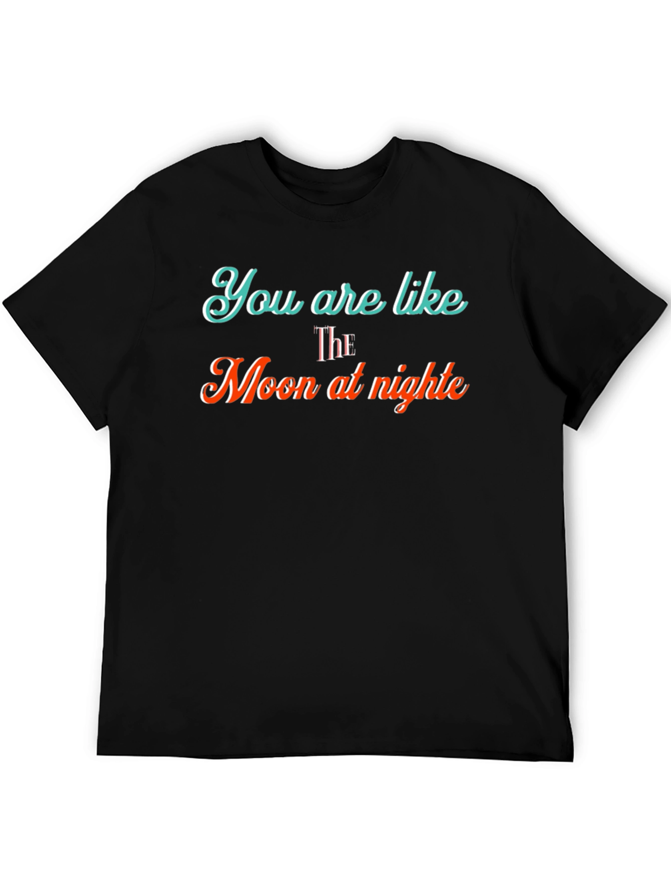Moon at Night Graphic Tee - Soft & Stylish