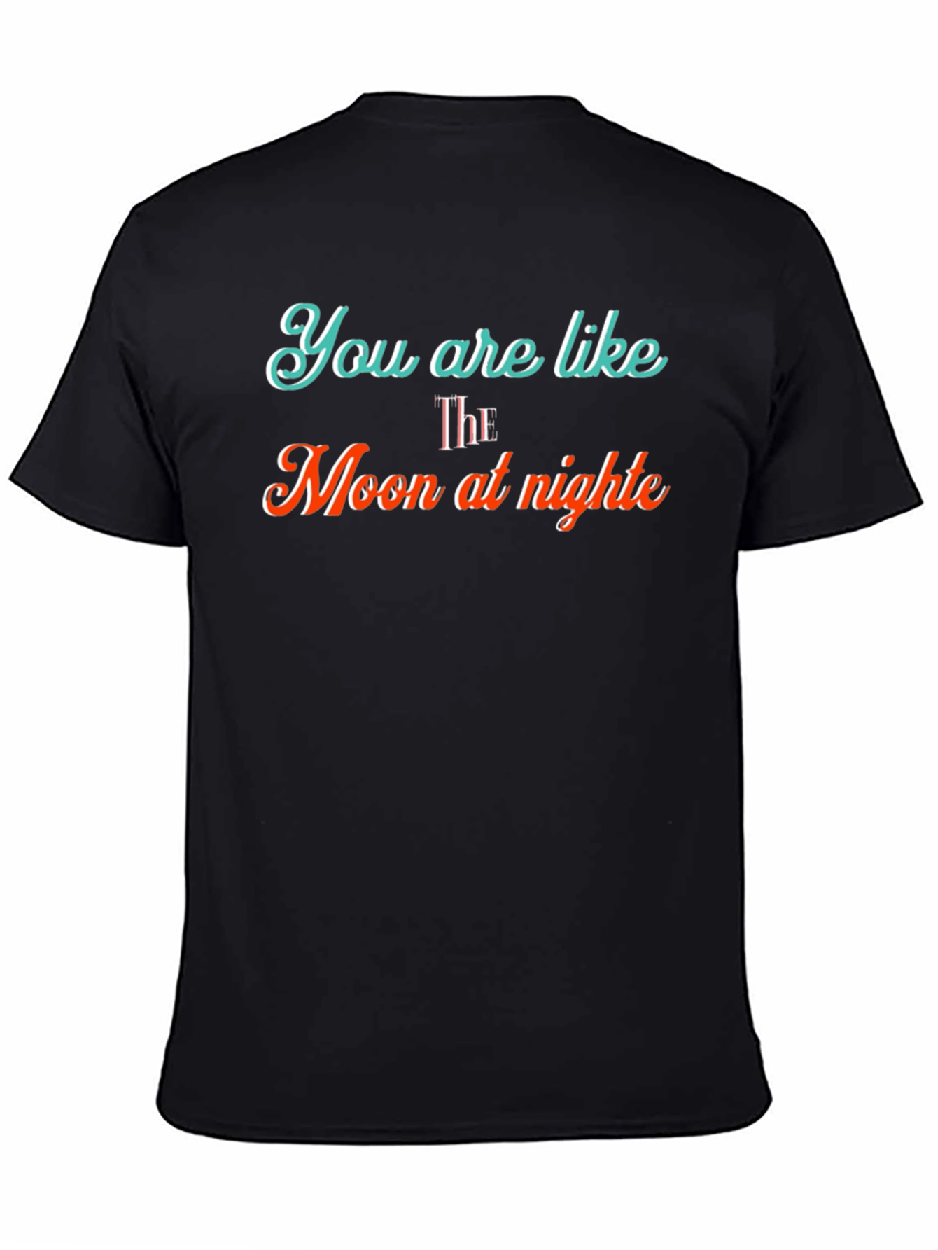 Moon at Night Graphic Tee - Soft & Stylish