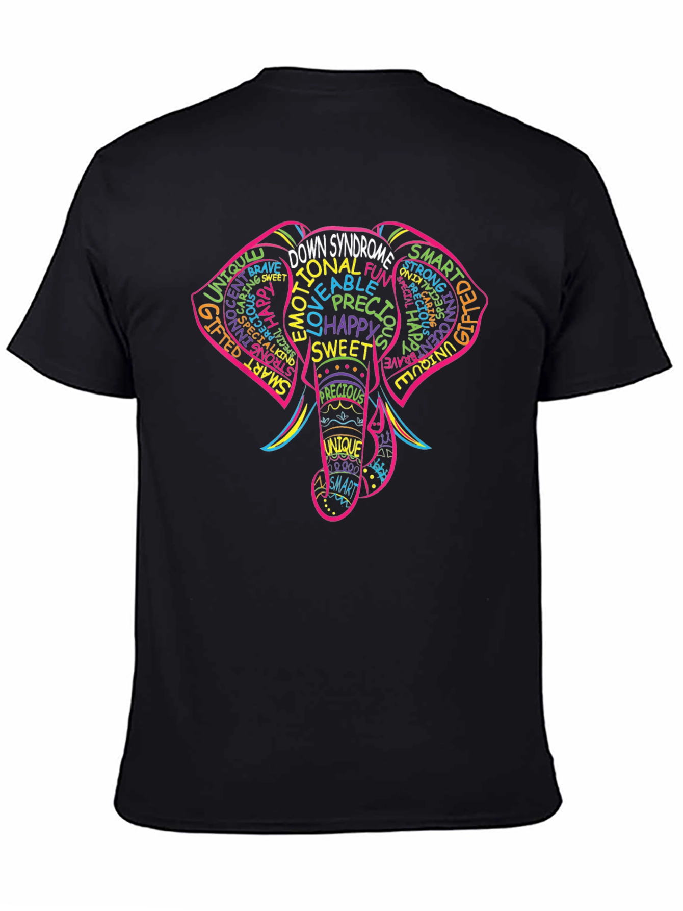 Down Syndrome Elephant T-Shirt - Awareness Tee