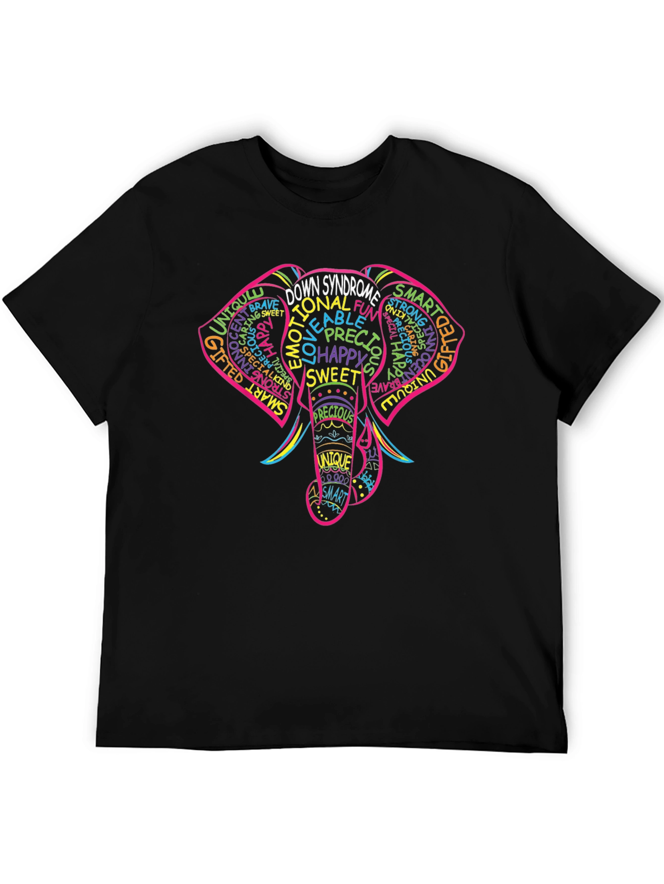 Down Syndrome Elephant T-Shirt - Awareness Tee