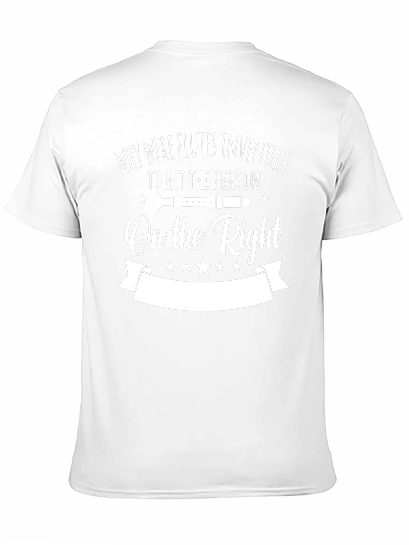 Why Were Flutes Invented Funny Music T-Shirt