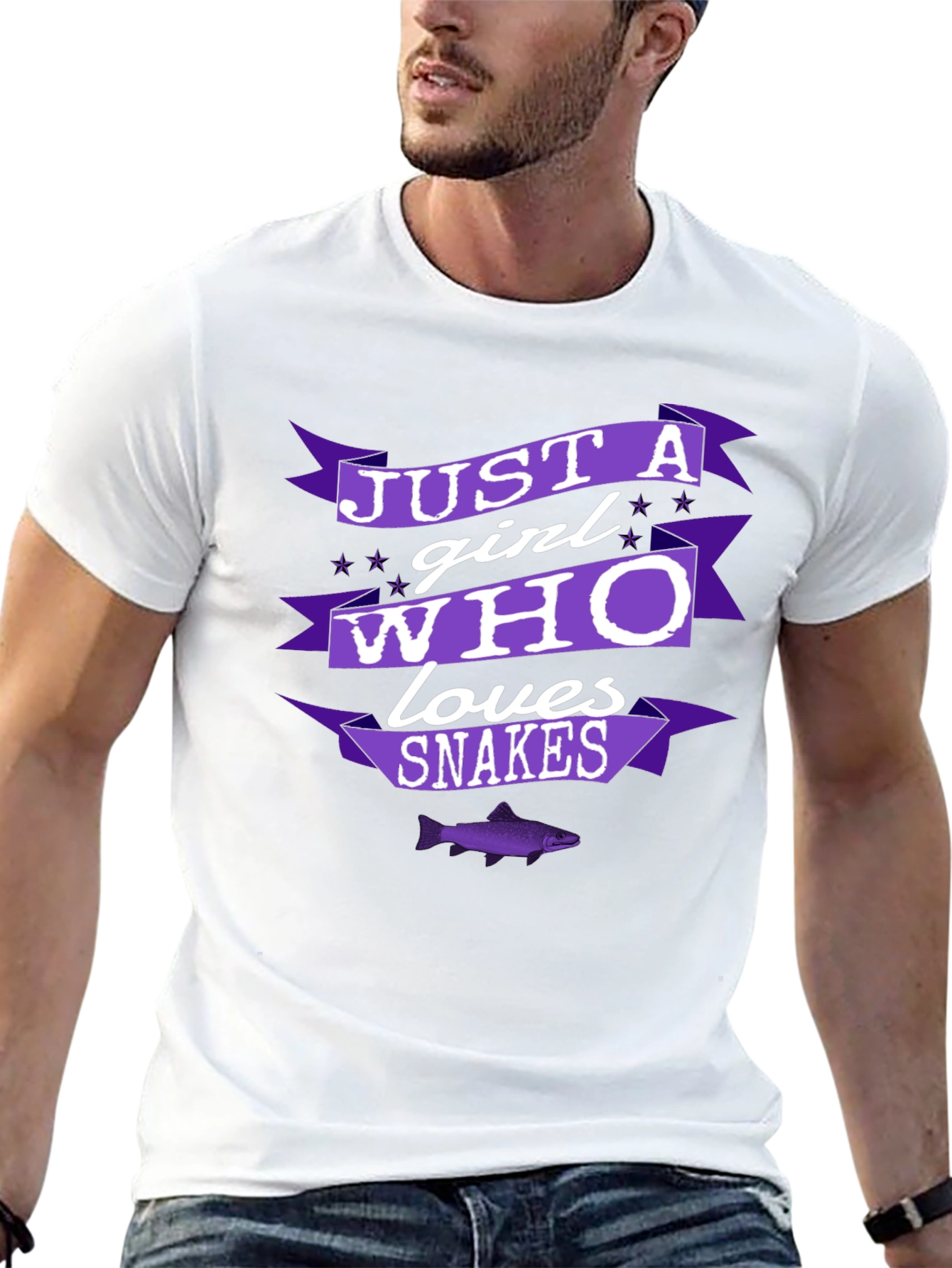 Just A Girl Who Loves Snakes T-Shirt