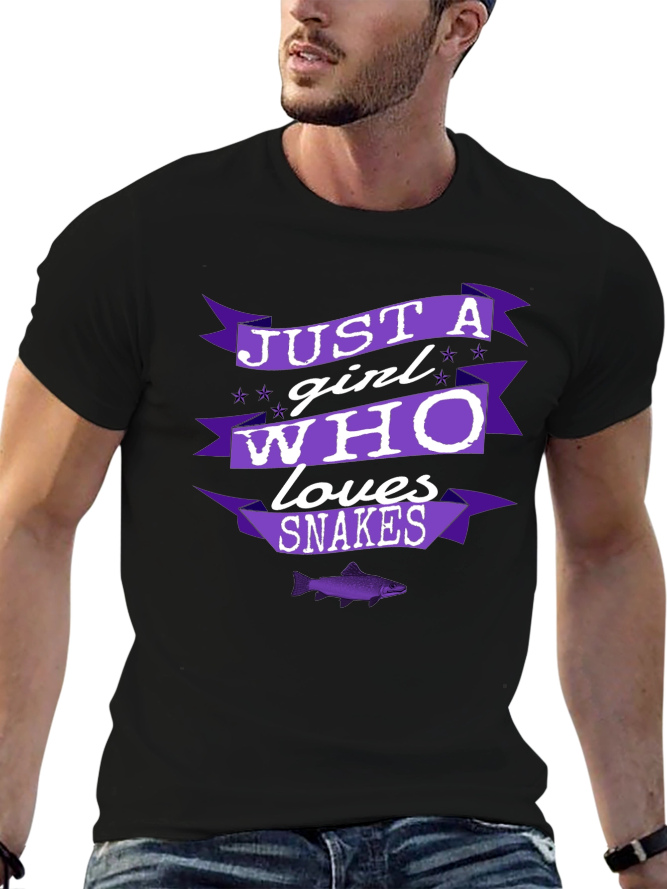 Just A Girl Who Loves Snakes T-Shirt