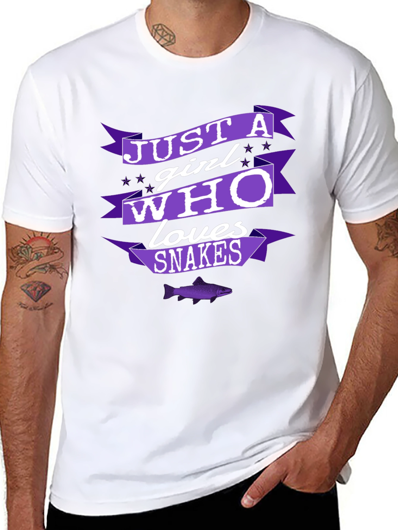 Just A Girl Who Loves Snakes T-Shirt