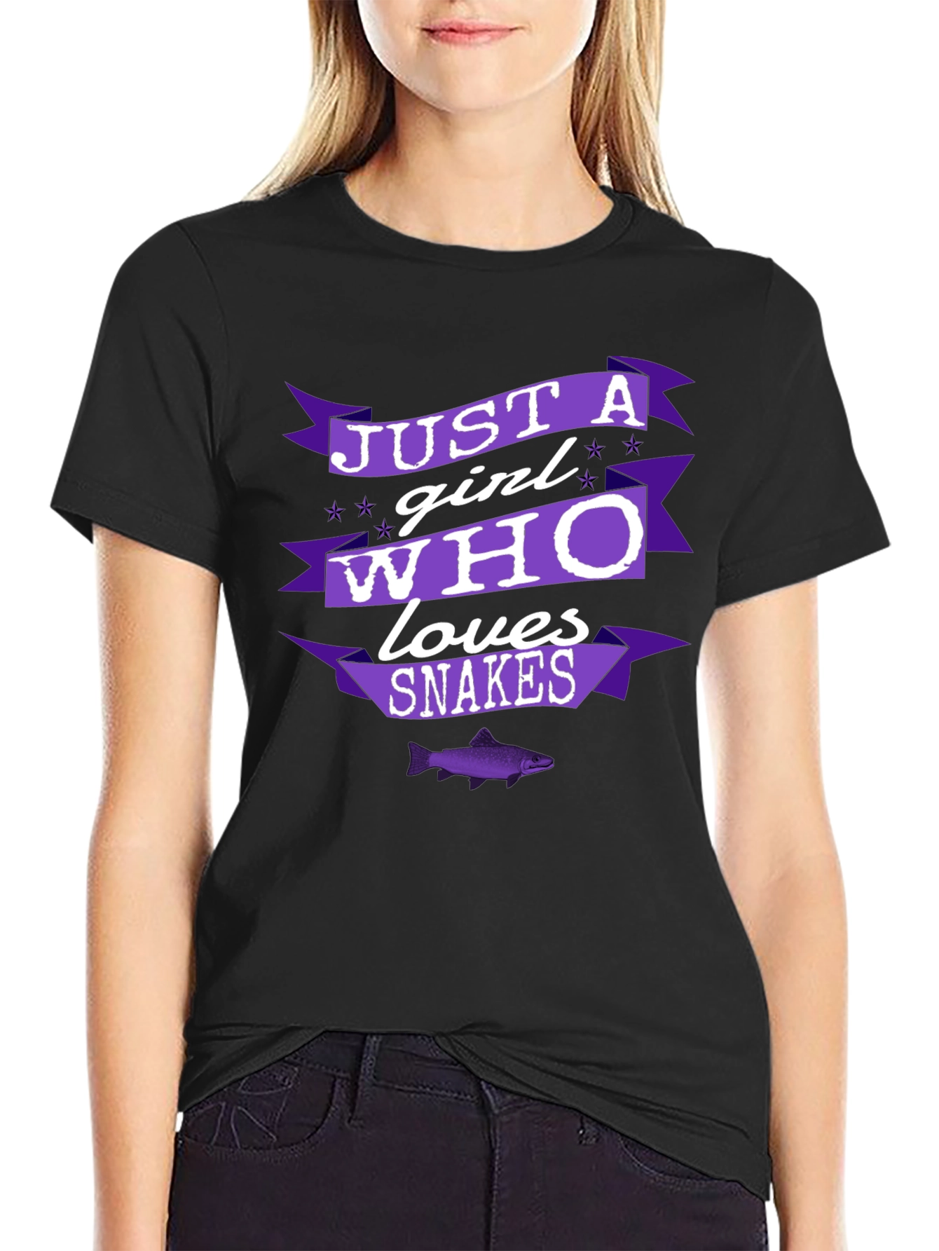 Just A Girl Who Loves Snakes T-Shirt
