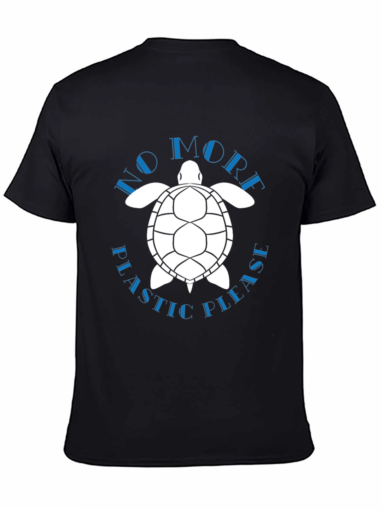 Eco-Friendly Turtle Graphic T-Shirt