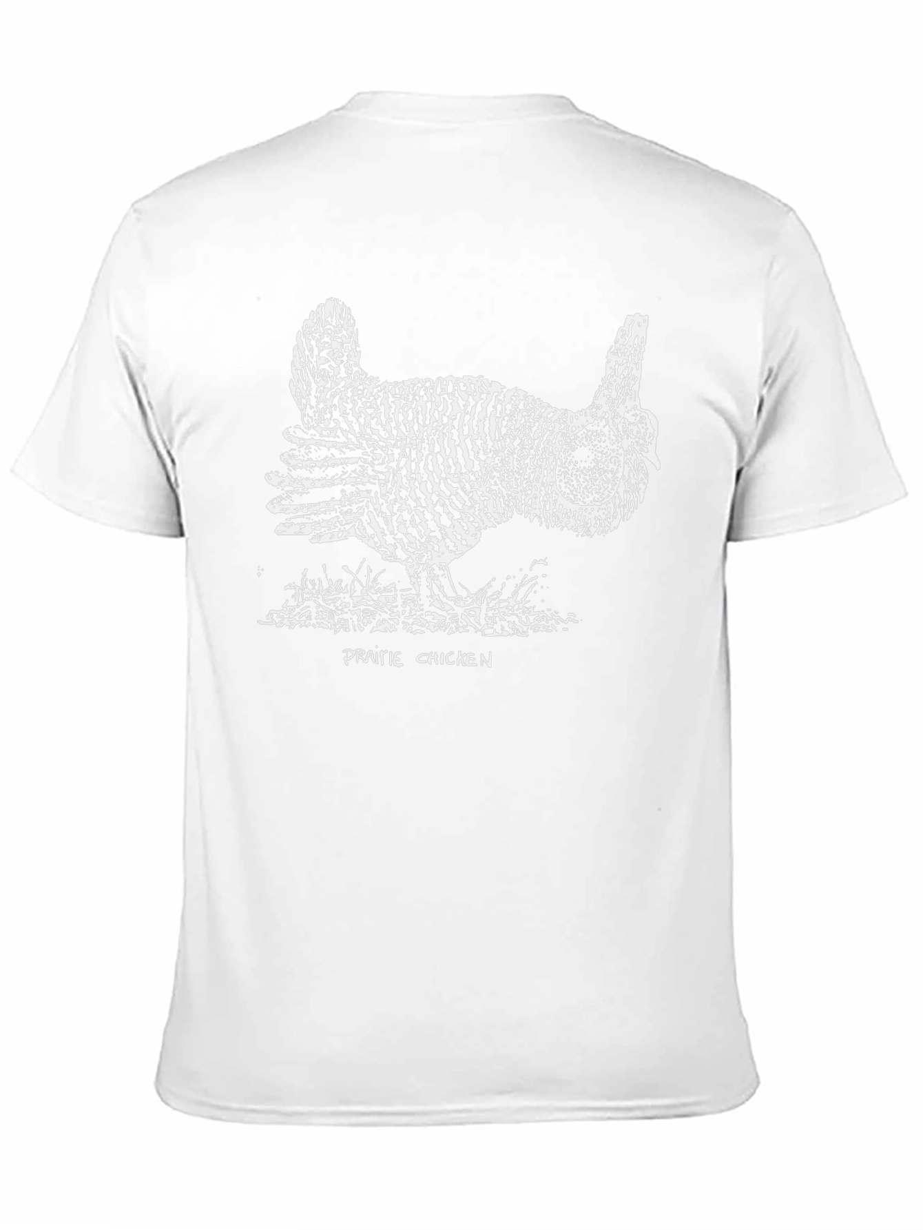 Prairie Chicken Graphic T-Shirt - Black