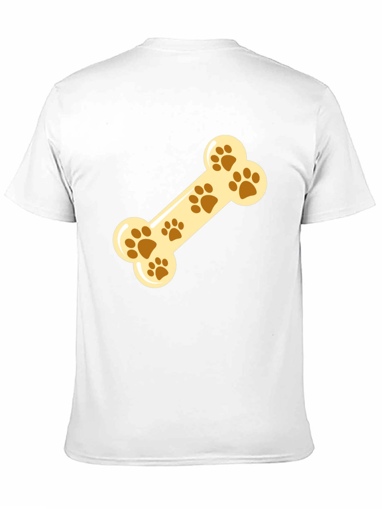 Paw Print Dog Bone Graphic Tee