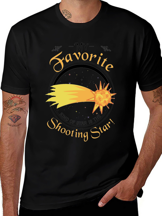 Shooting Star Graphic Tee - Favorite Kind of Star T-Shirt