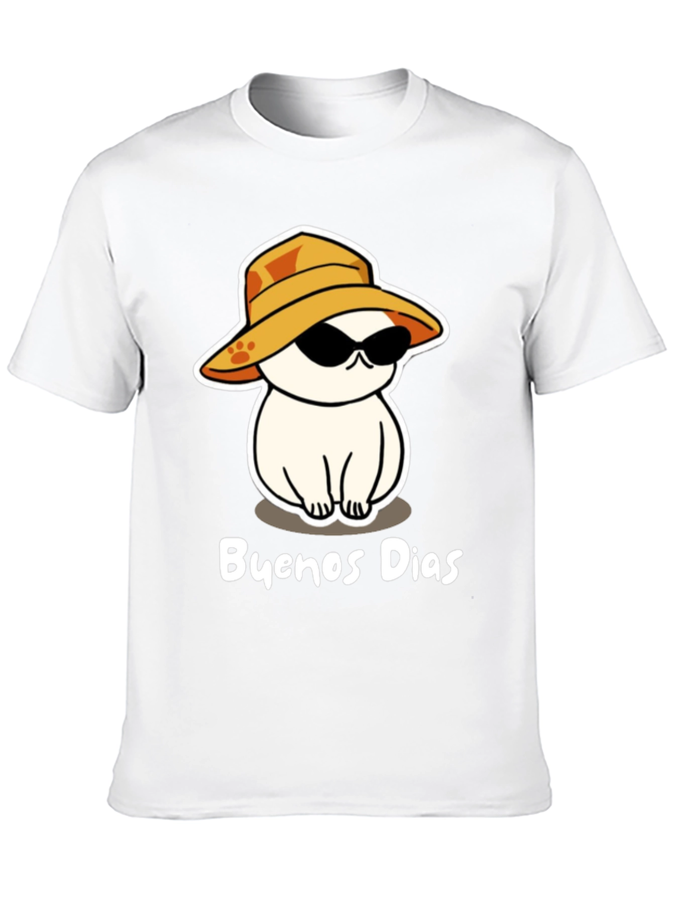 Cool Cat Buenos Dias Graphic Tee