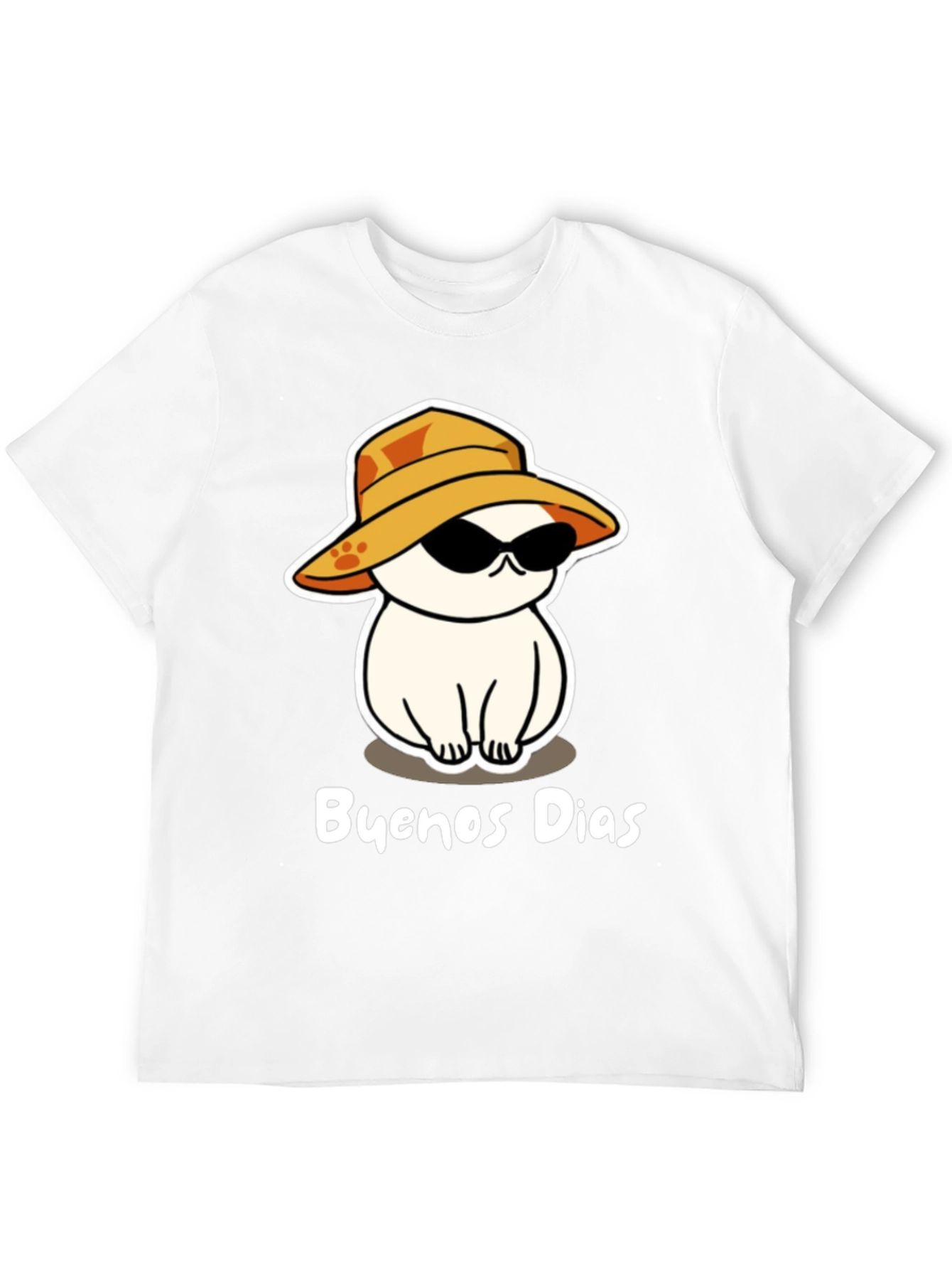 Cool Cat Buenos Dias Graphic Tee