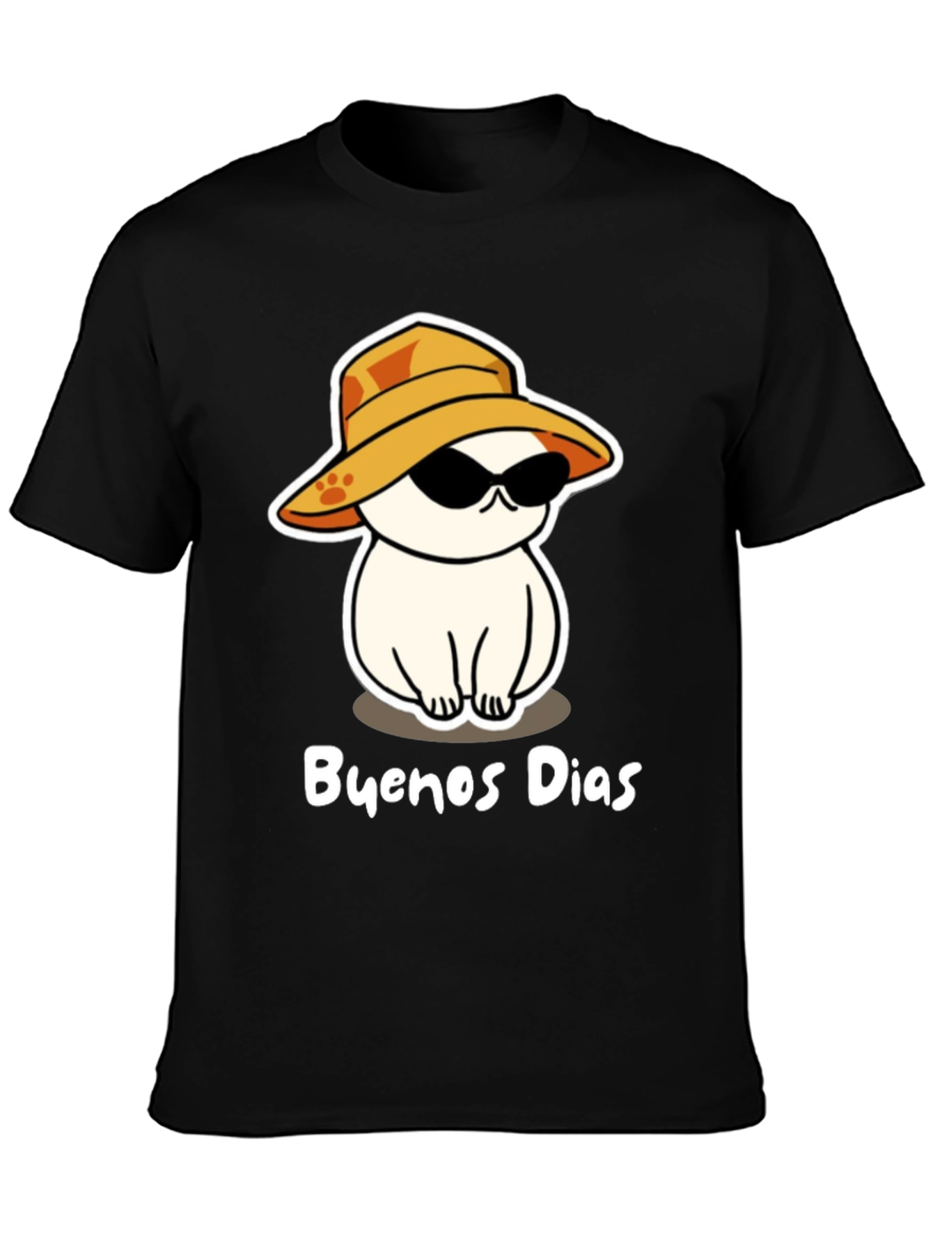 Cool Cat Buenos Dias Graphic Tee