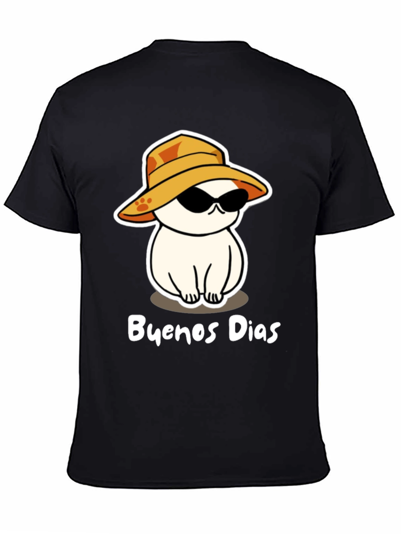 Cool Cat Buenos Dias Graphic Tee
