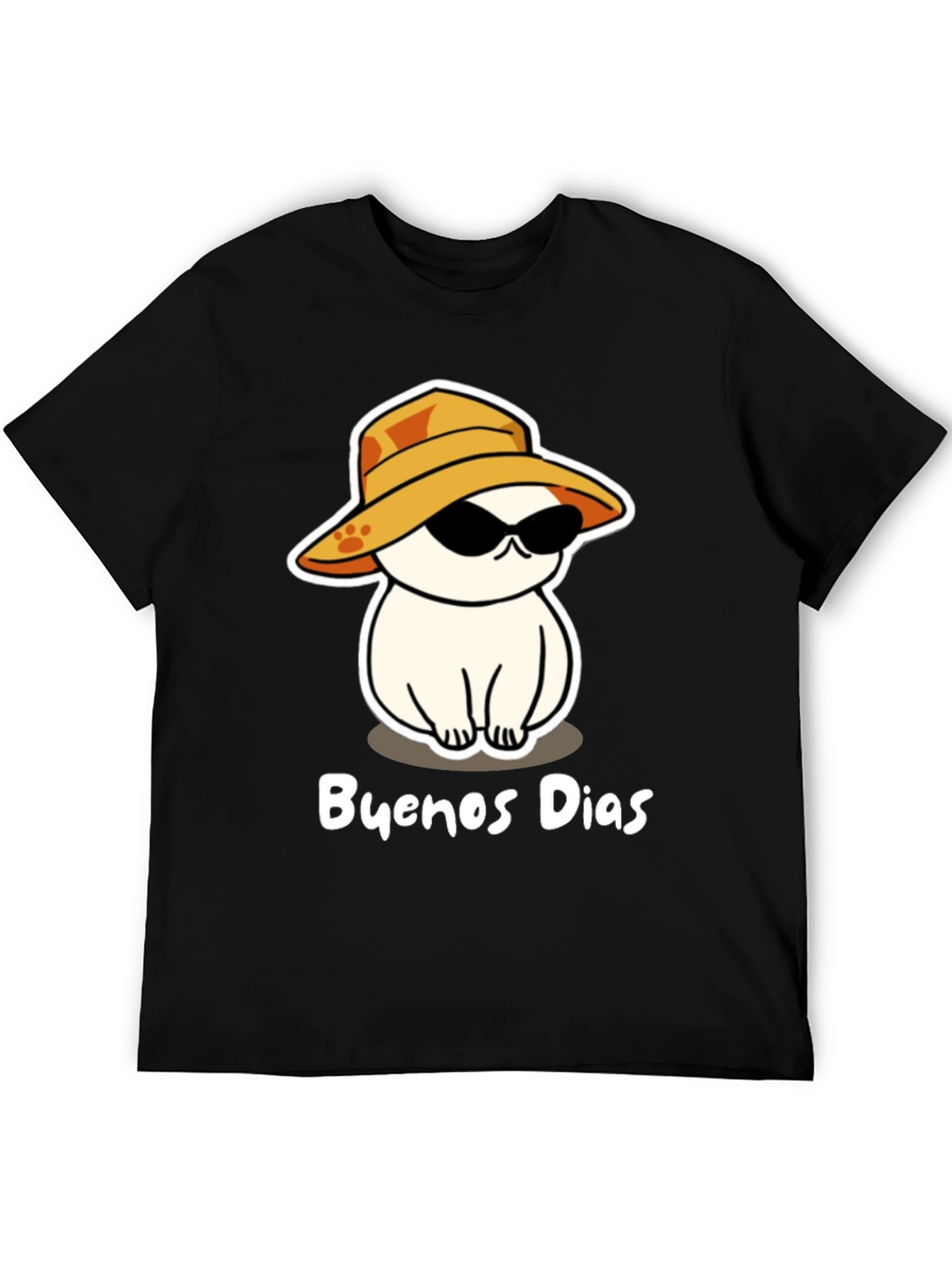 Cool Cat Buenos Dias Graphic Tee