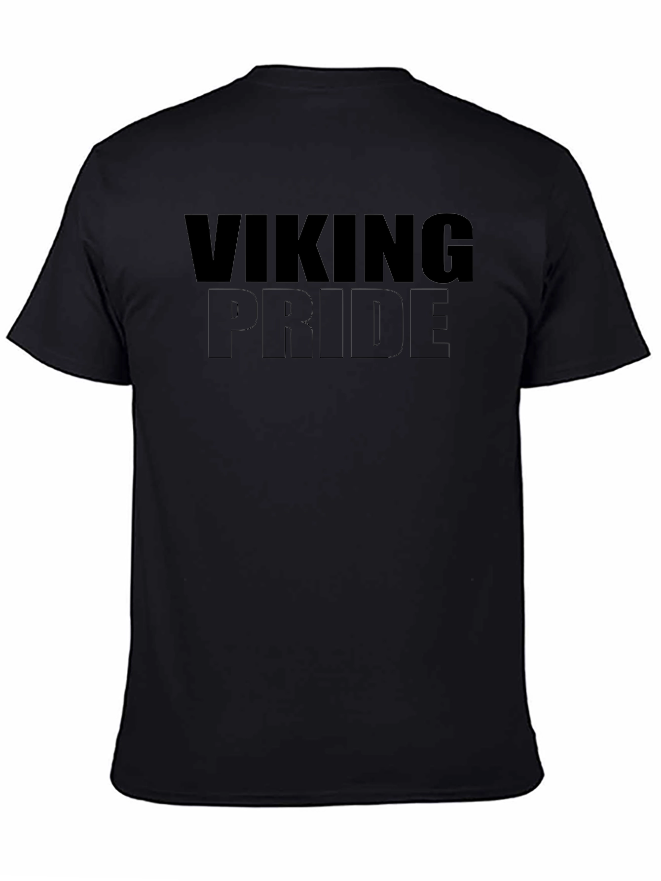 Viking Pride T-Shirt - Black Graphic Tee