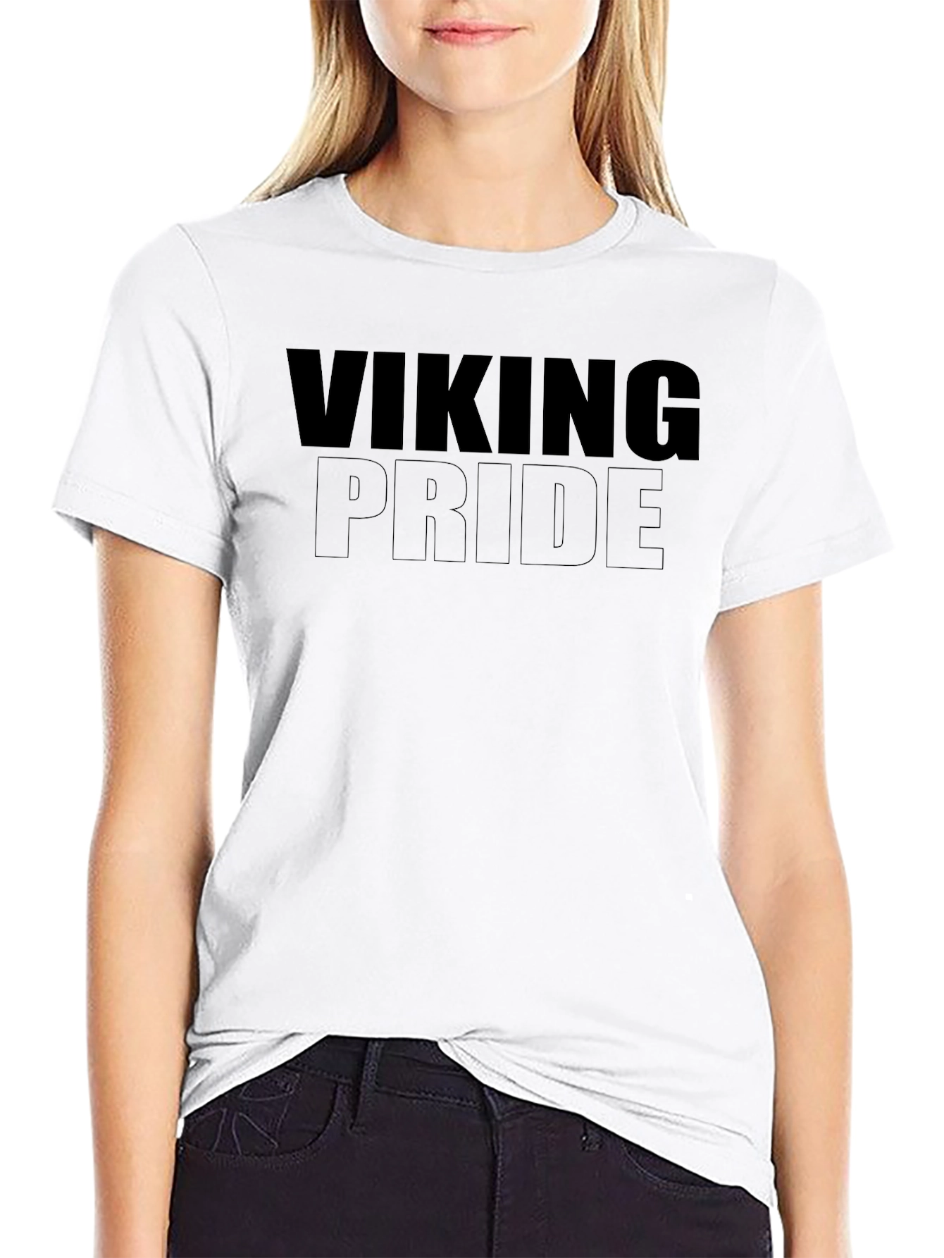 Viking Pride T-Shirt - Black Graphic Tee