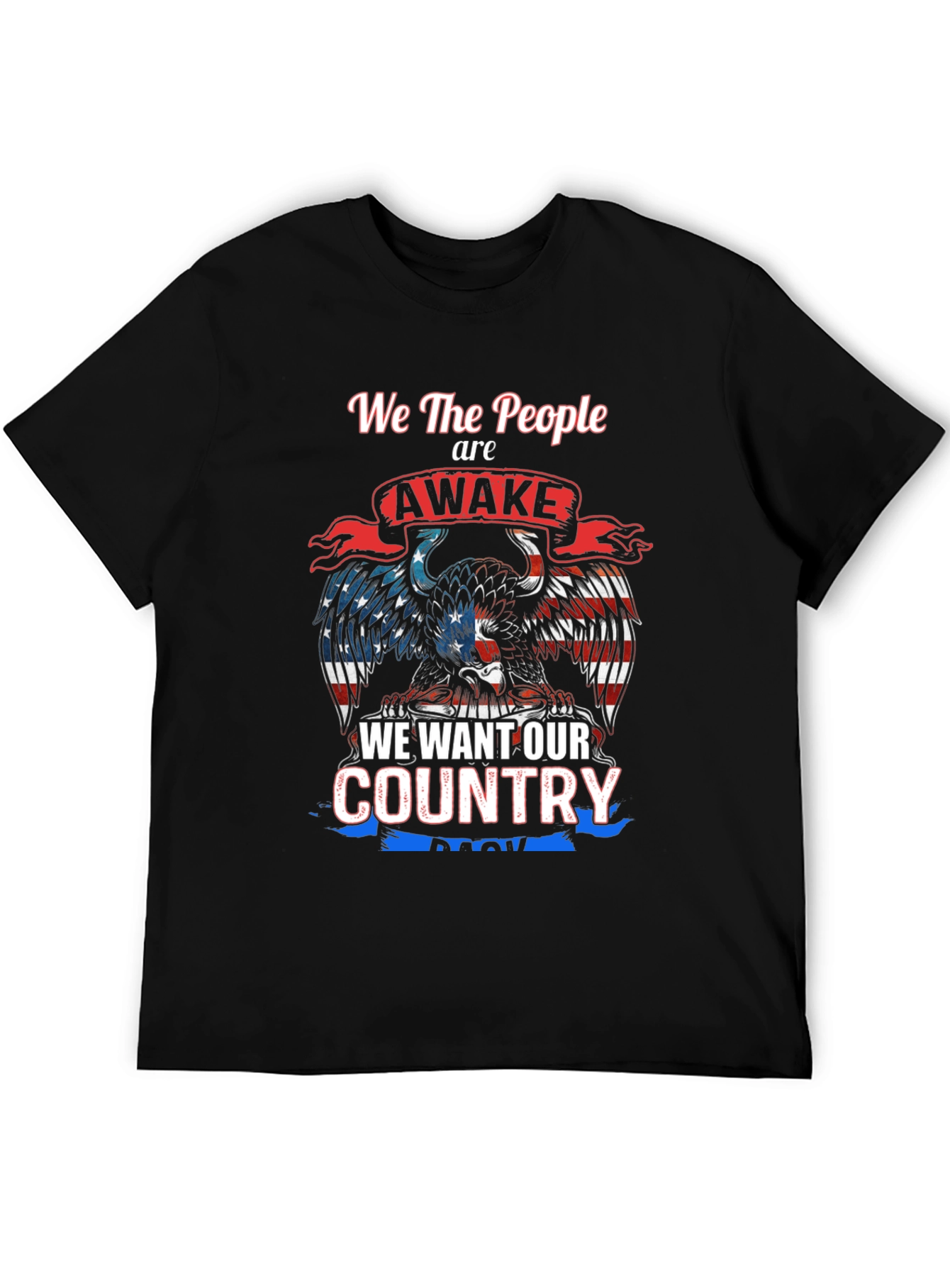 Patriotic Eagle T-Shirt - We The People Are Awake
