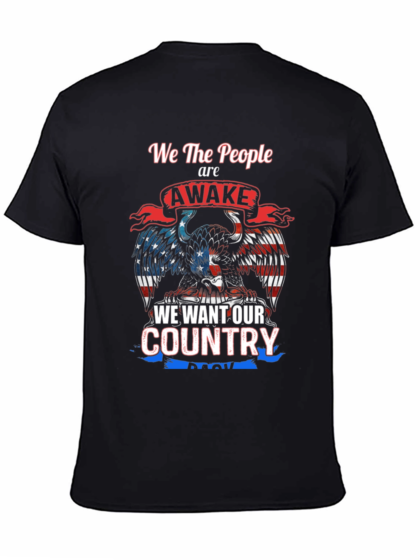 Patriotic Eagle T-Shirt - We The People Are Awake