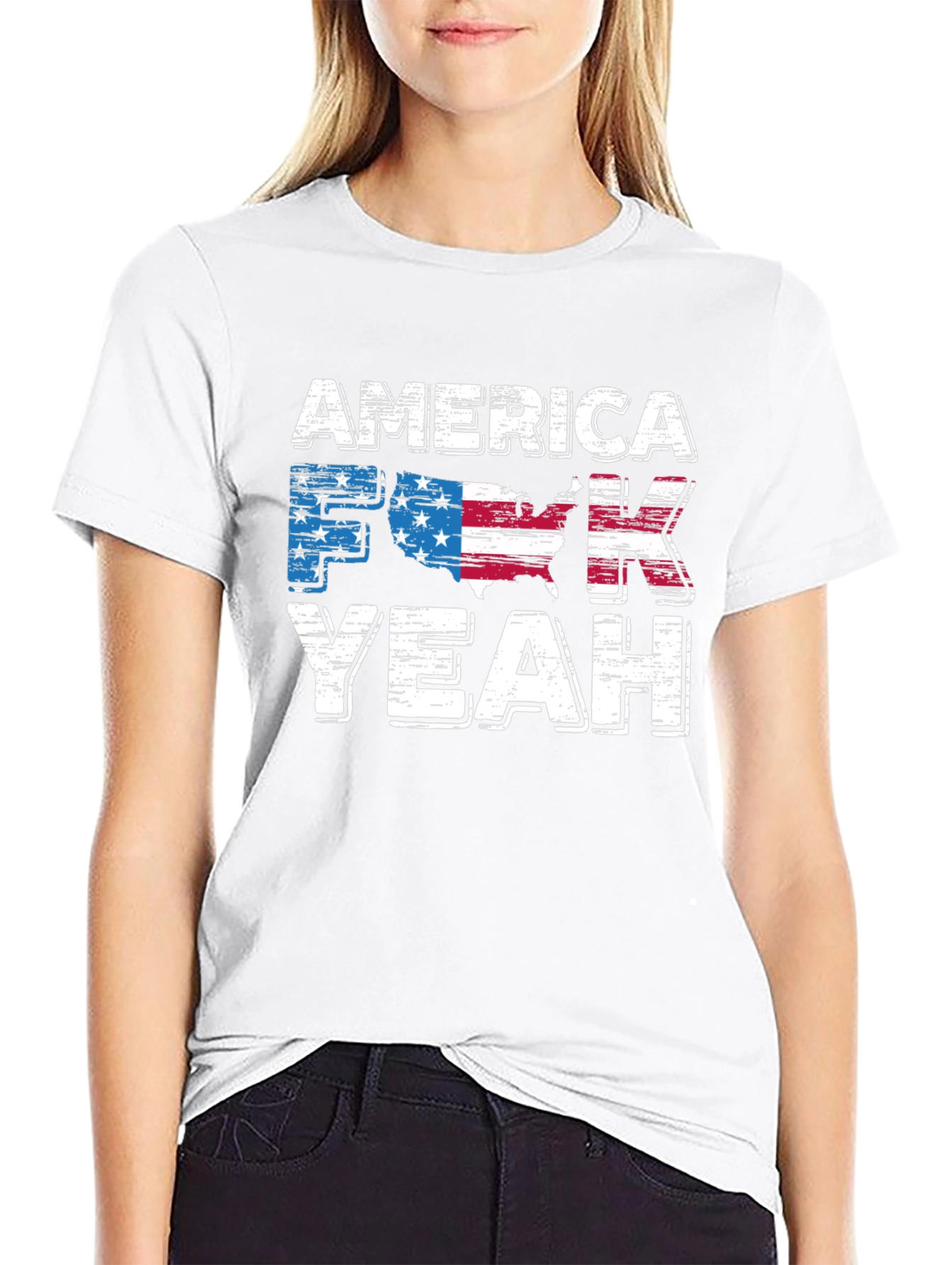 America F Yeah T-Shirt Patriotic USA Pride