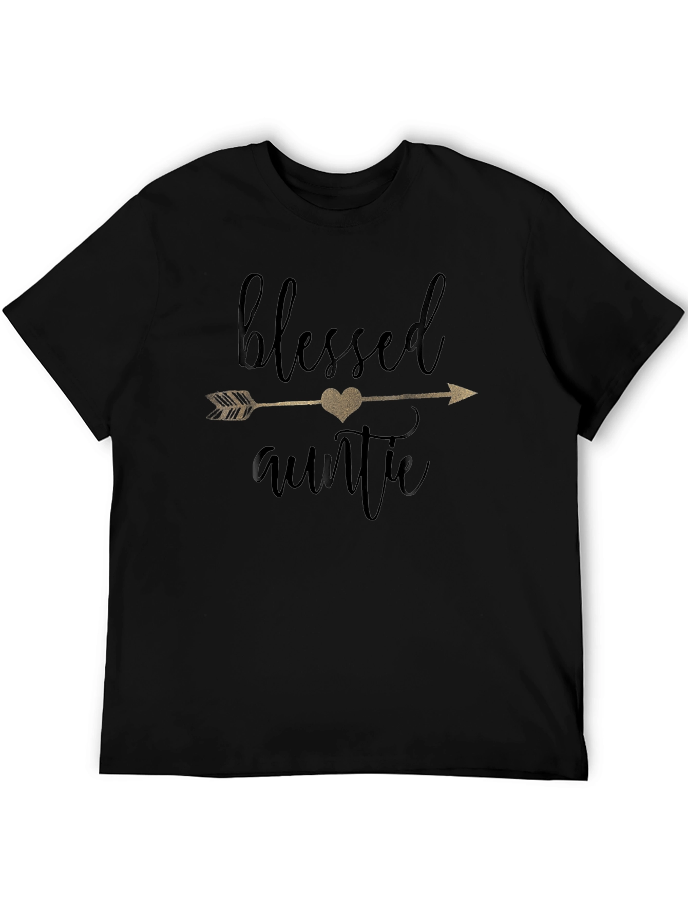 Blessed Auntie Graphic Tee - Soft Cotton Comfort