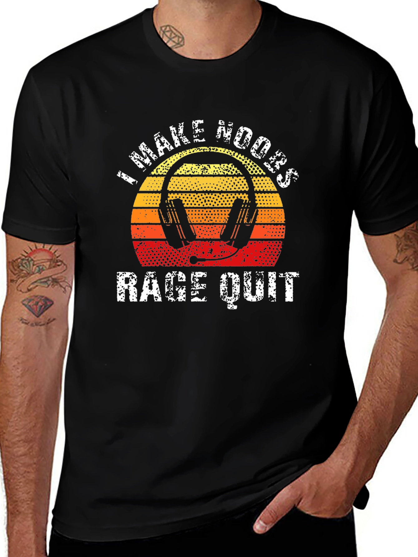 I Make Noobs Rage Quit Gaming T-Shirt