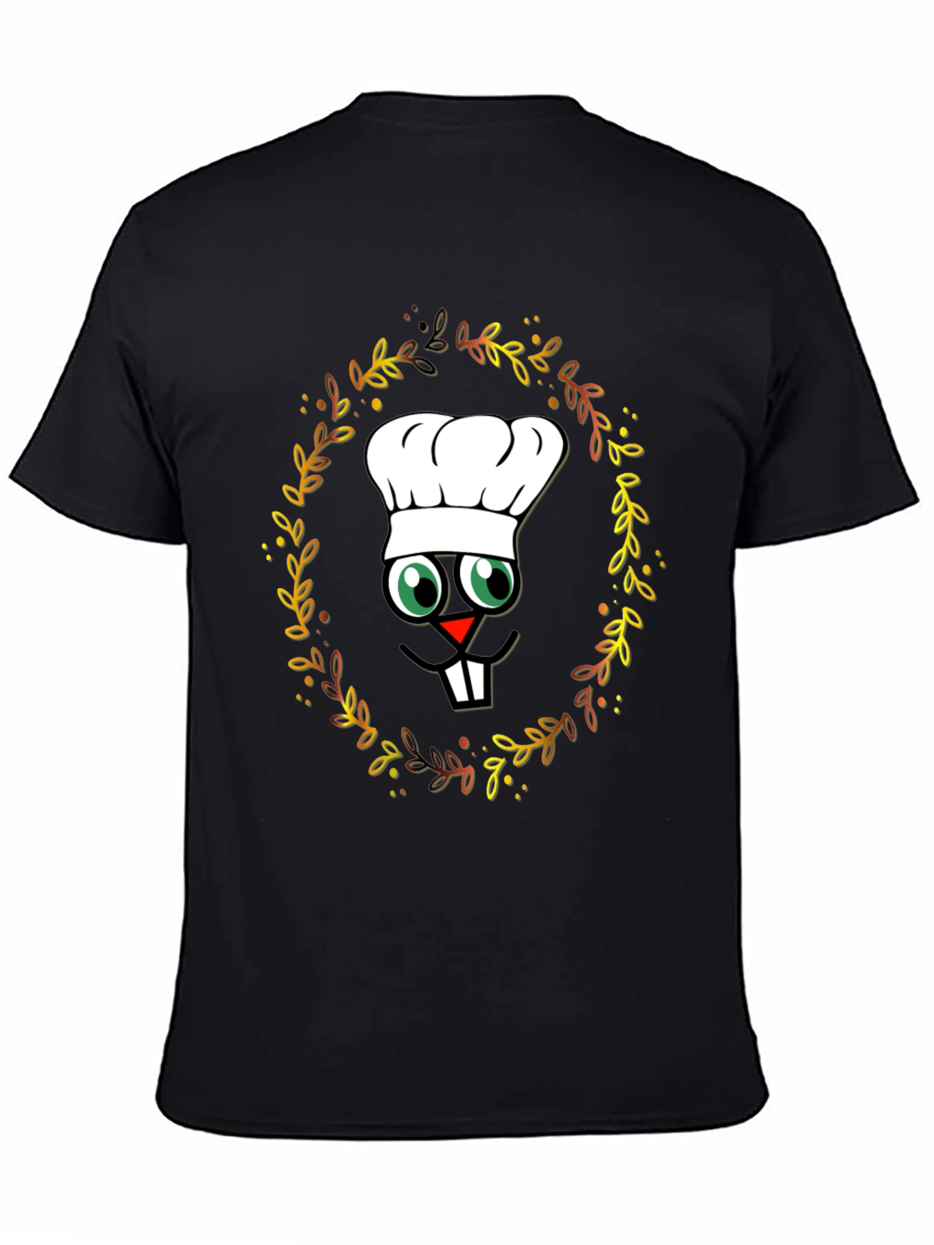 Chef Turkey T-Shirt - Thanksgiving Cartoon