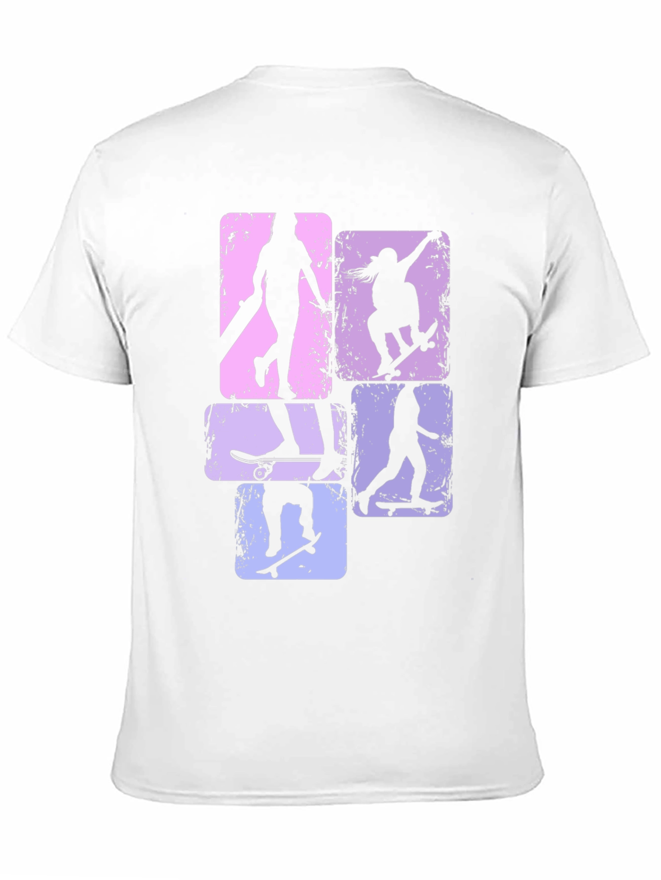 Skateboarder Silhouette Graphic Tee