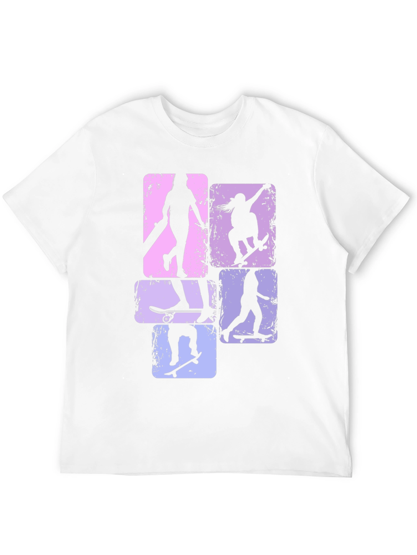 Skateboarder Silhouette Graphic Tee
