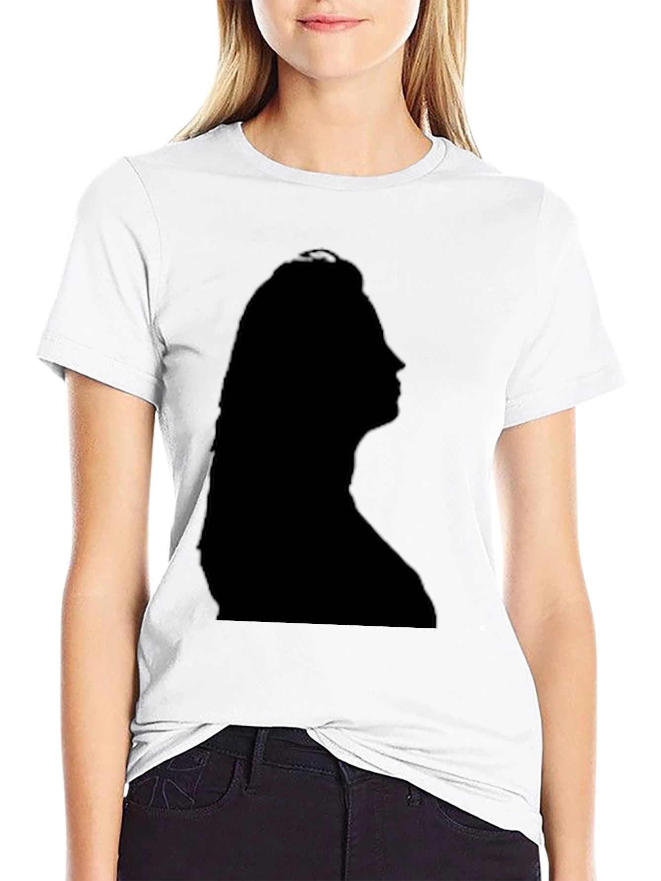 Silhouette Graphic Tee - Black
