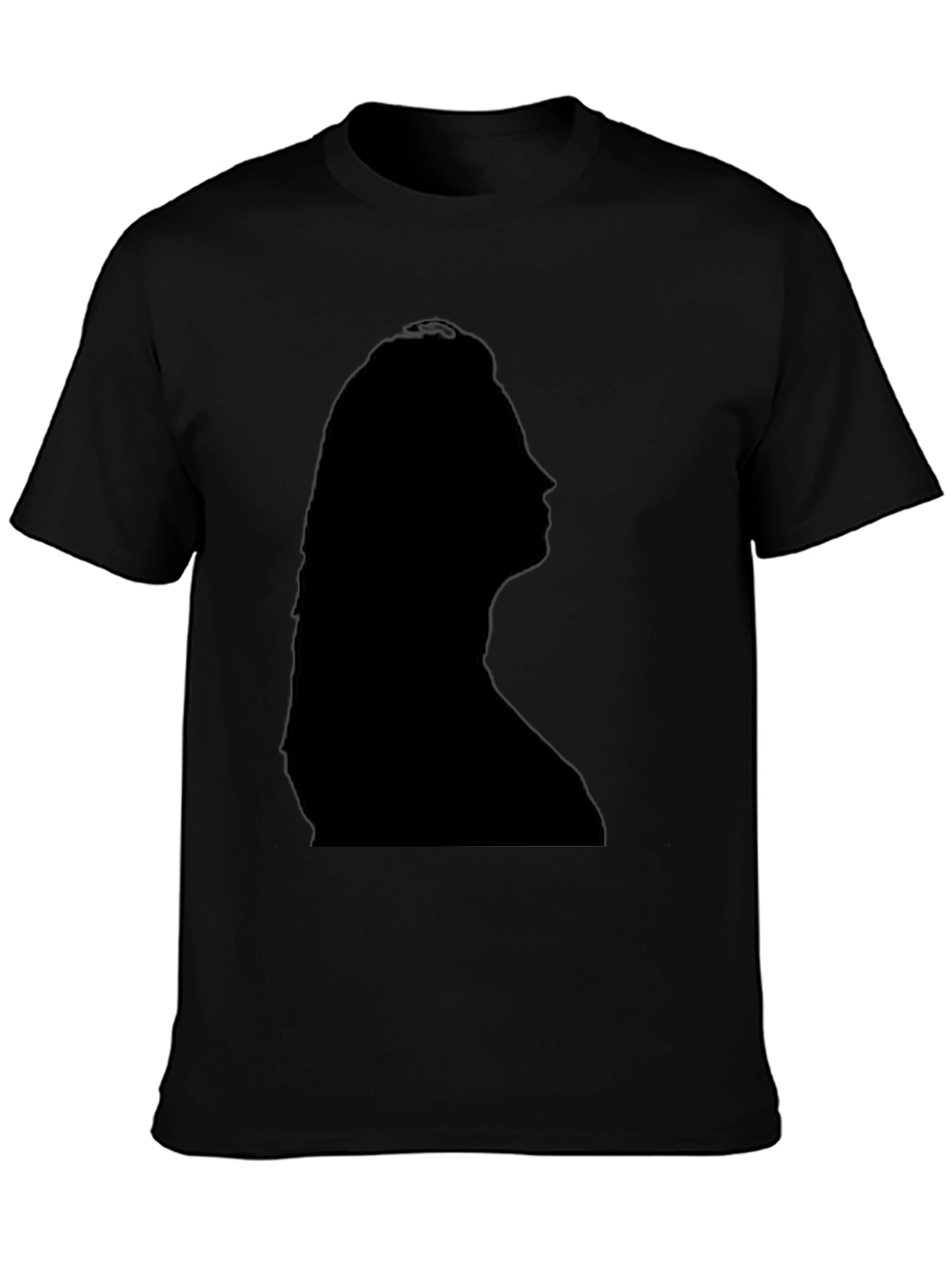 Silhouette Graphic Tee - Black