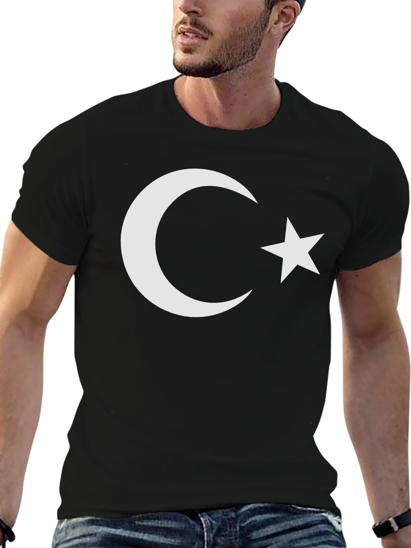 Turkish Flag T-Shirt - Crescent & Star Graphic Tee