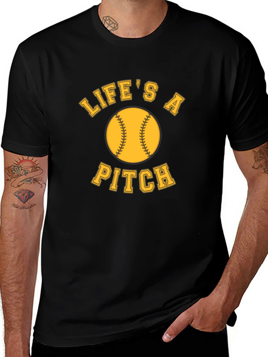 Lifes A Pitch Softball T-Shirt