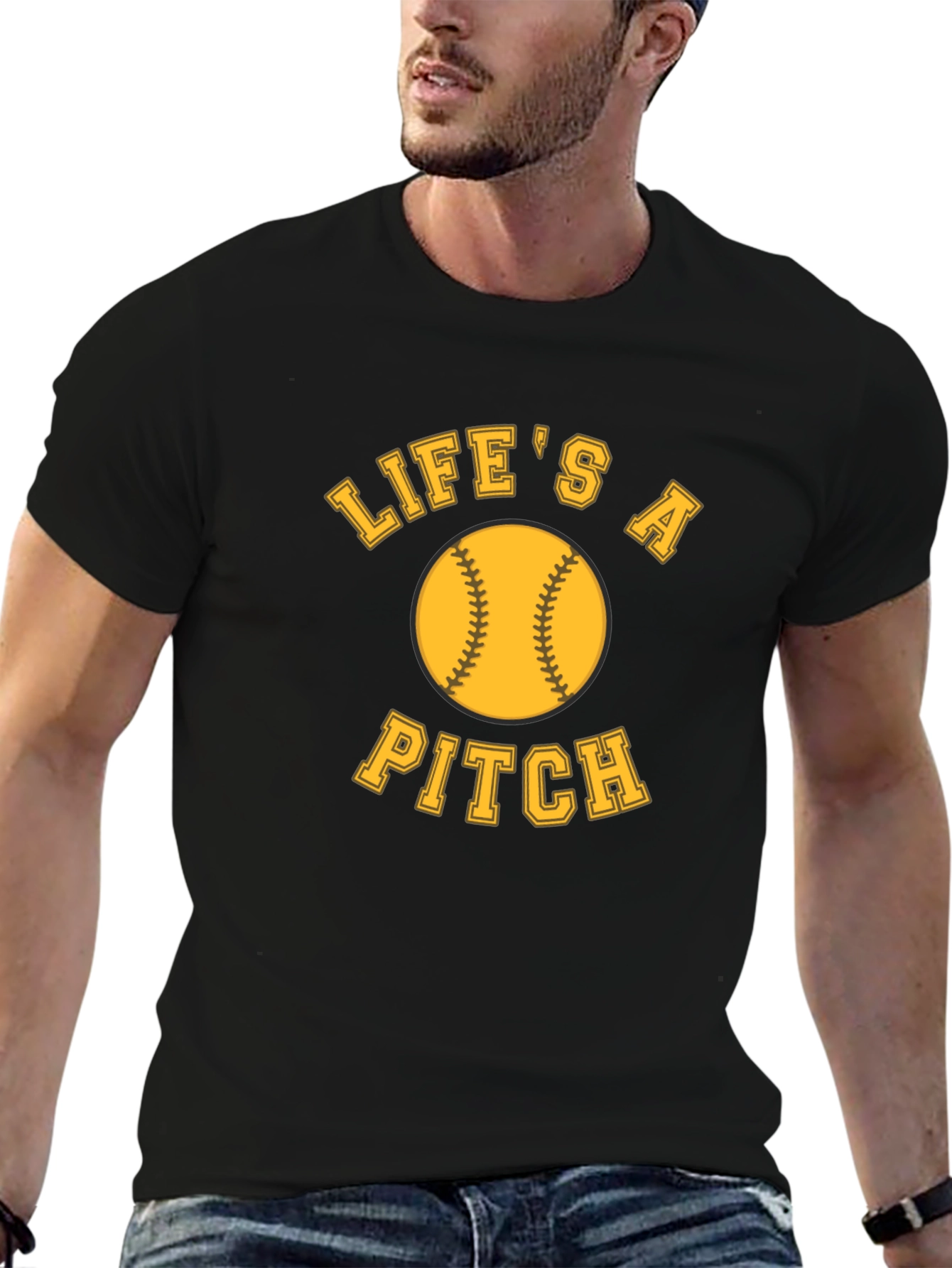 Lifes A Pitch Softball T-Shirt