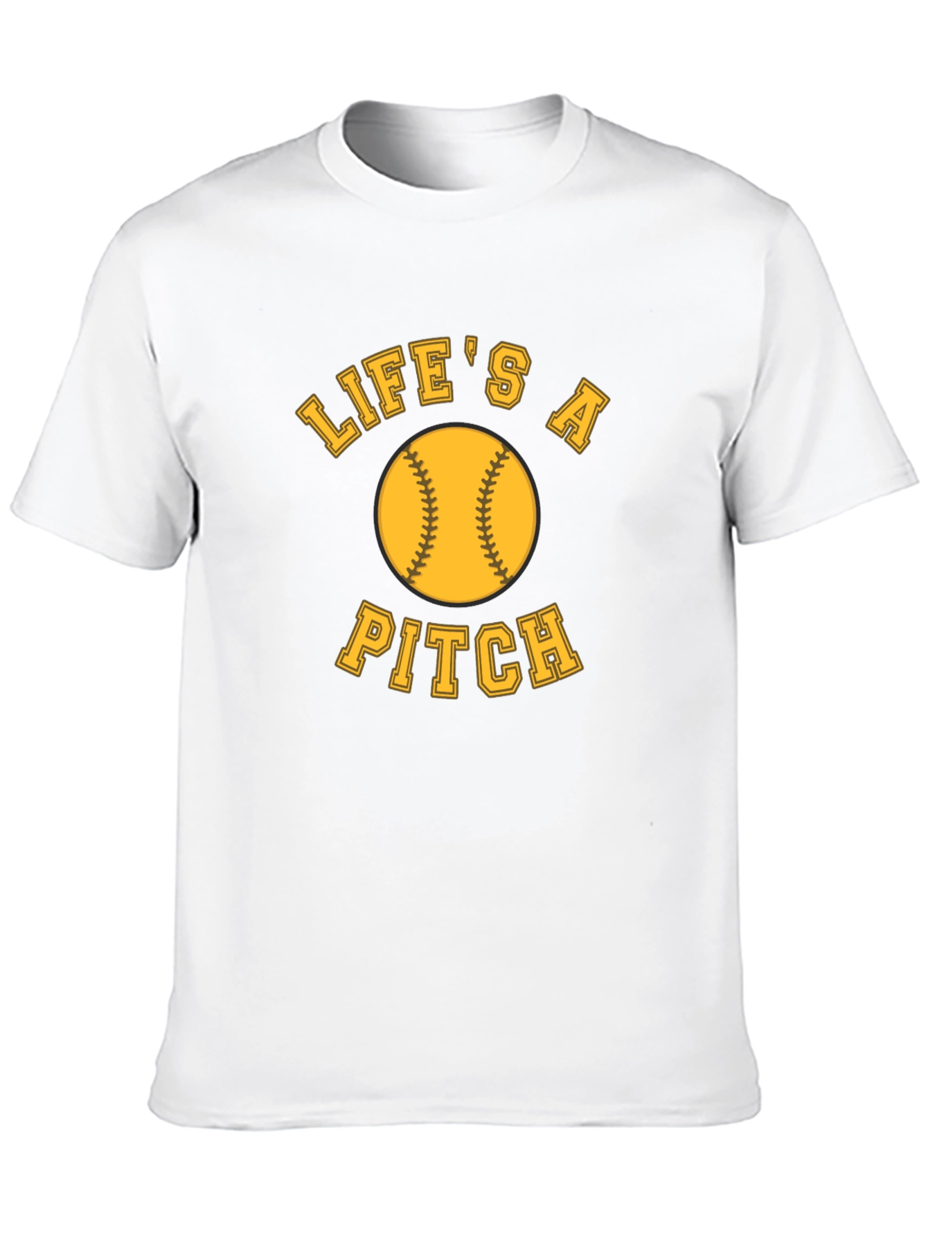 Lifes A Pitch Softball T-Shirt