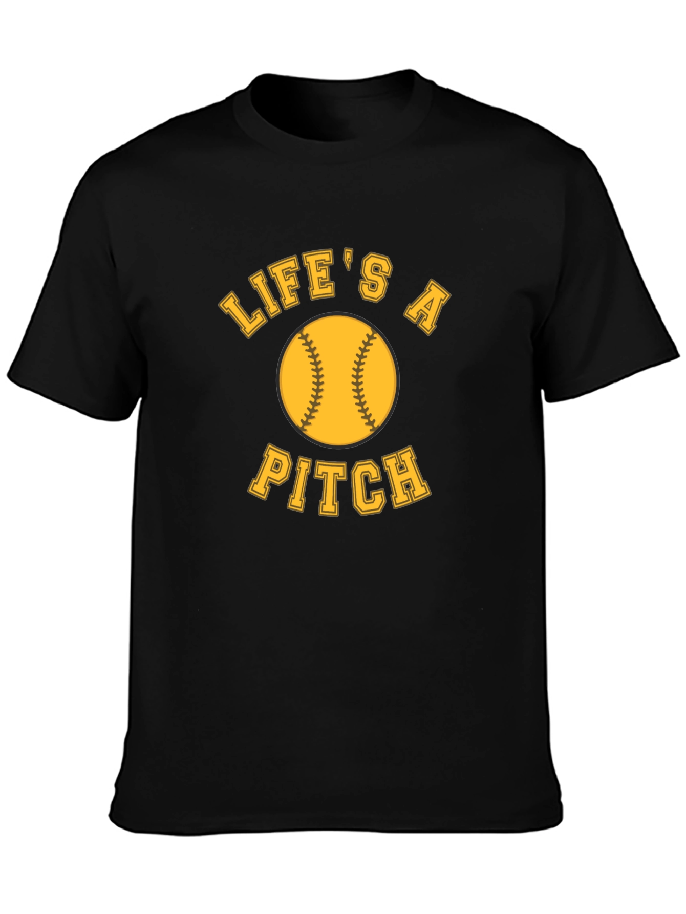 Lifes A Pitch Softball T-Shirt