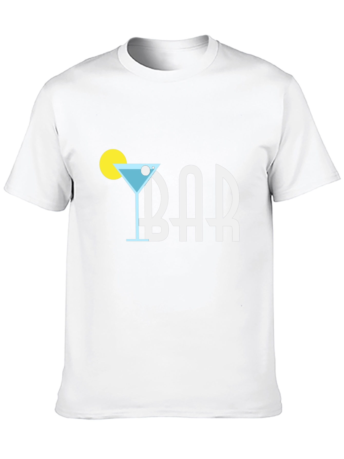Martini Bar T-Shirt - Modern Graphic Tee