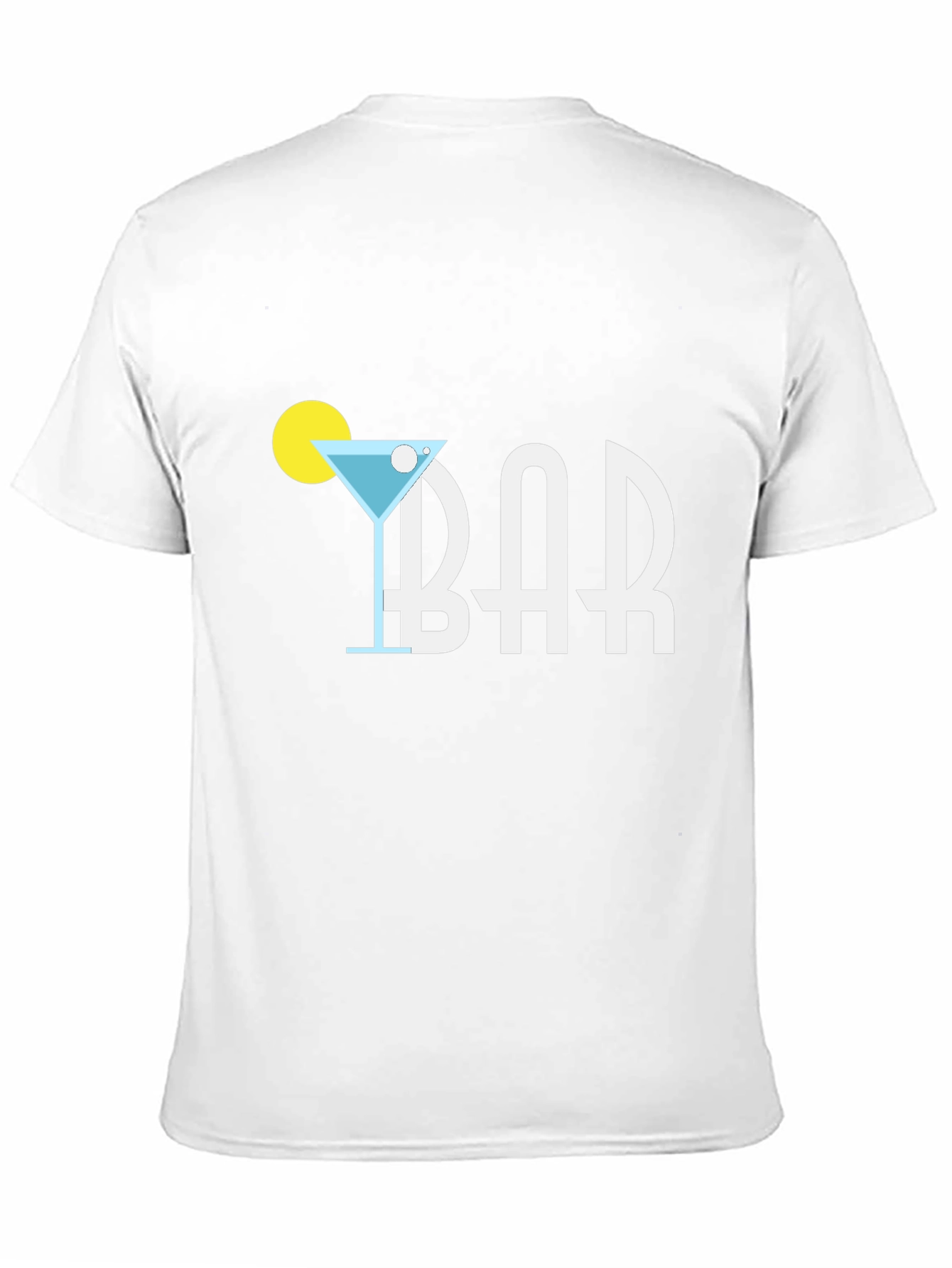 Martini Bar T-Shirt - Modern Graphic Tee